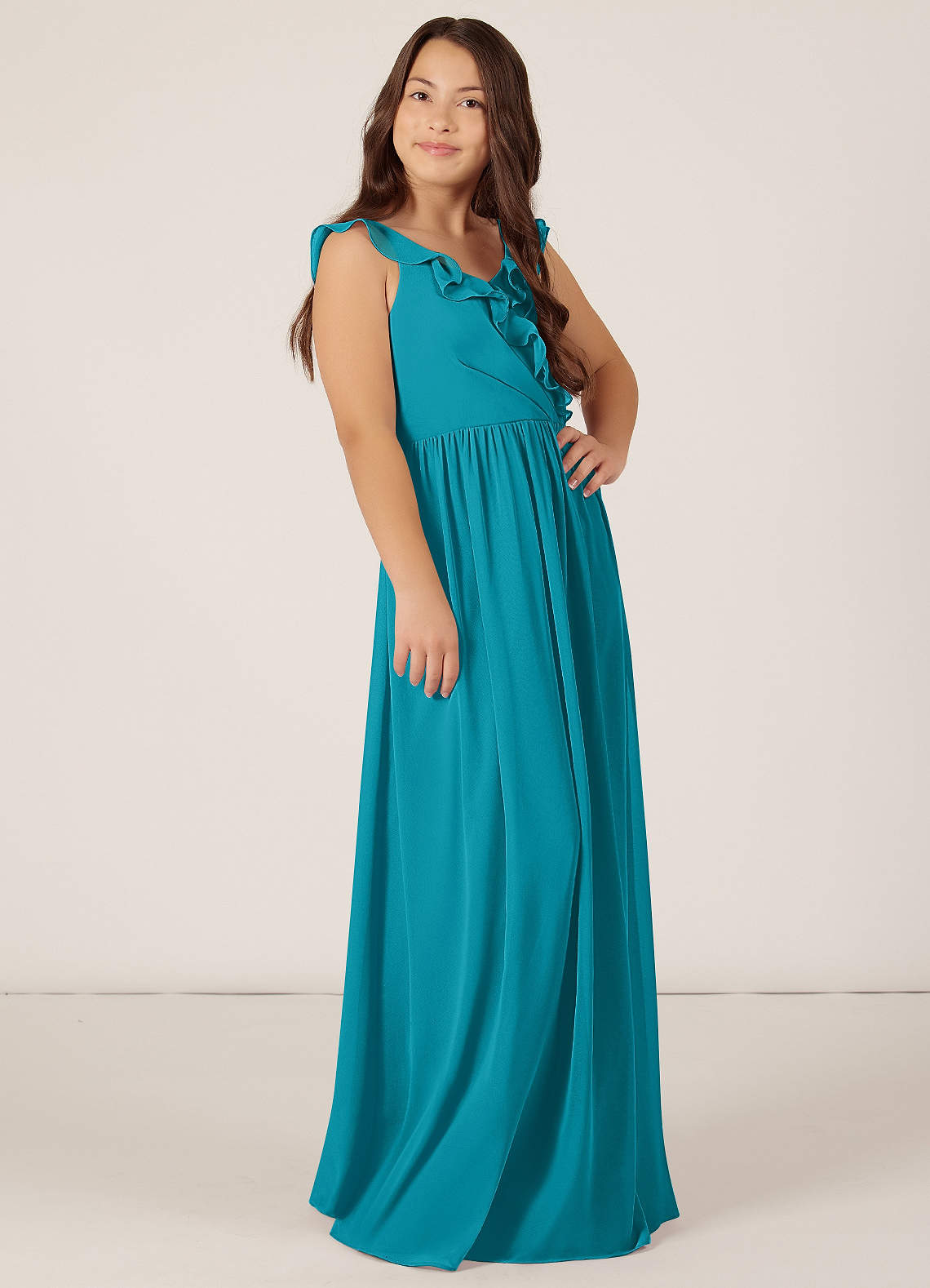 Turquoise Jr Bridesmaid Dresses