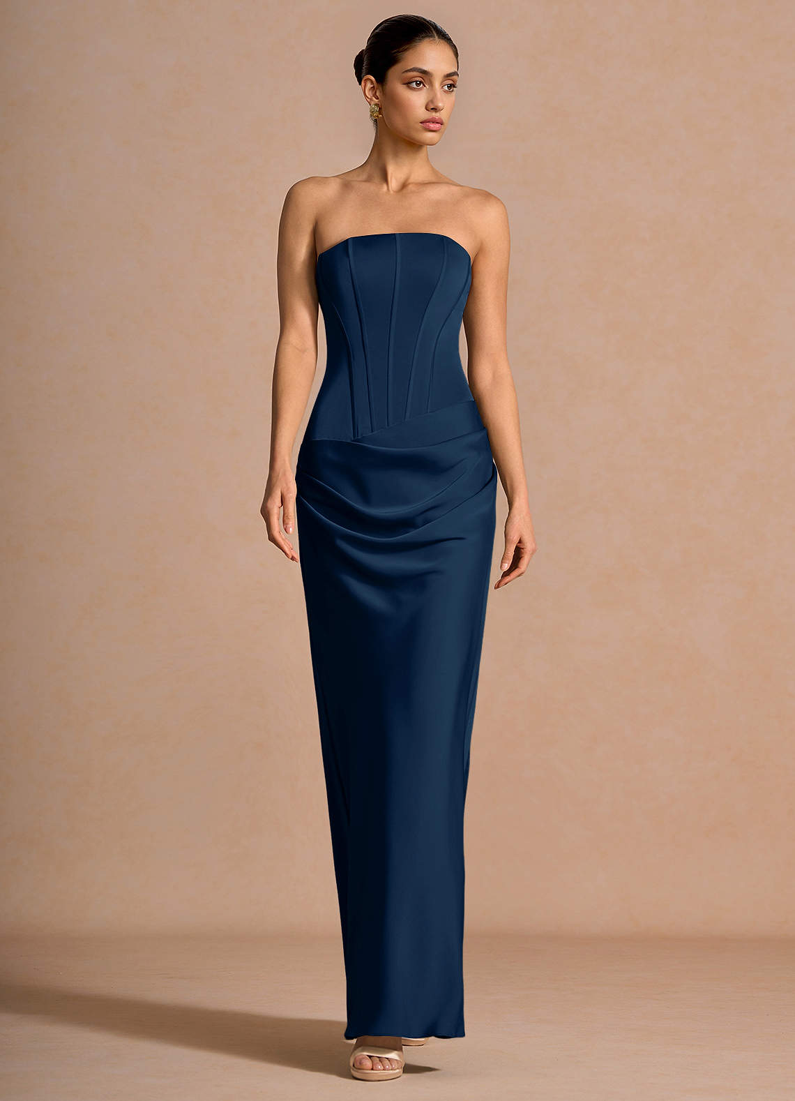 Jorelia Navy Two Piece Set Ready to Ship | Azazie