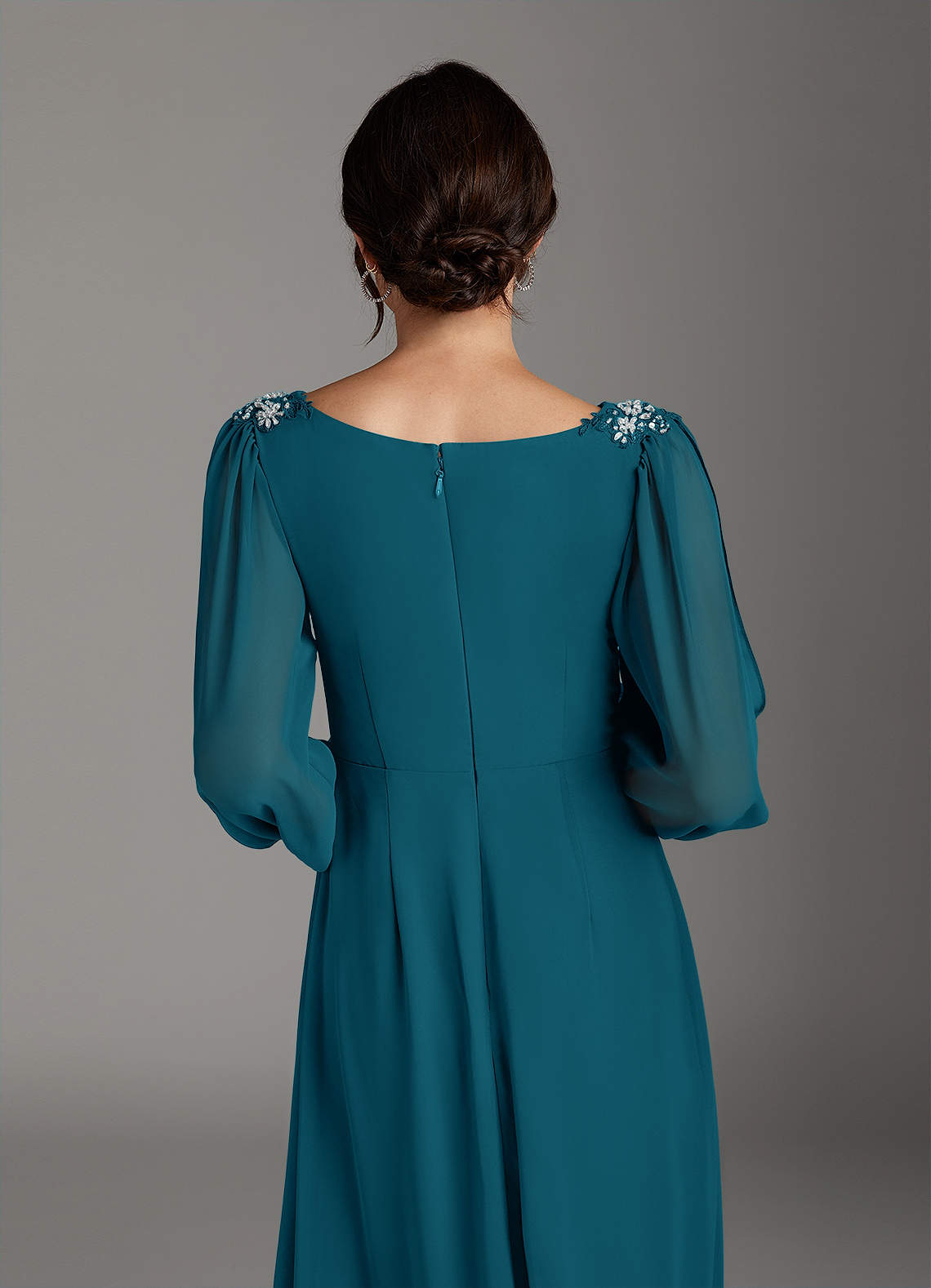 strapless open back dress Gypsy Chiffon Dress – Retrofete