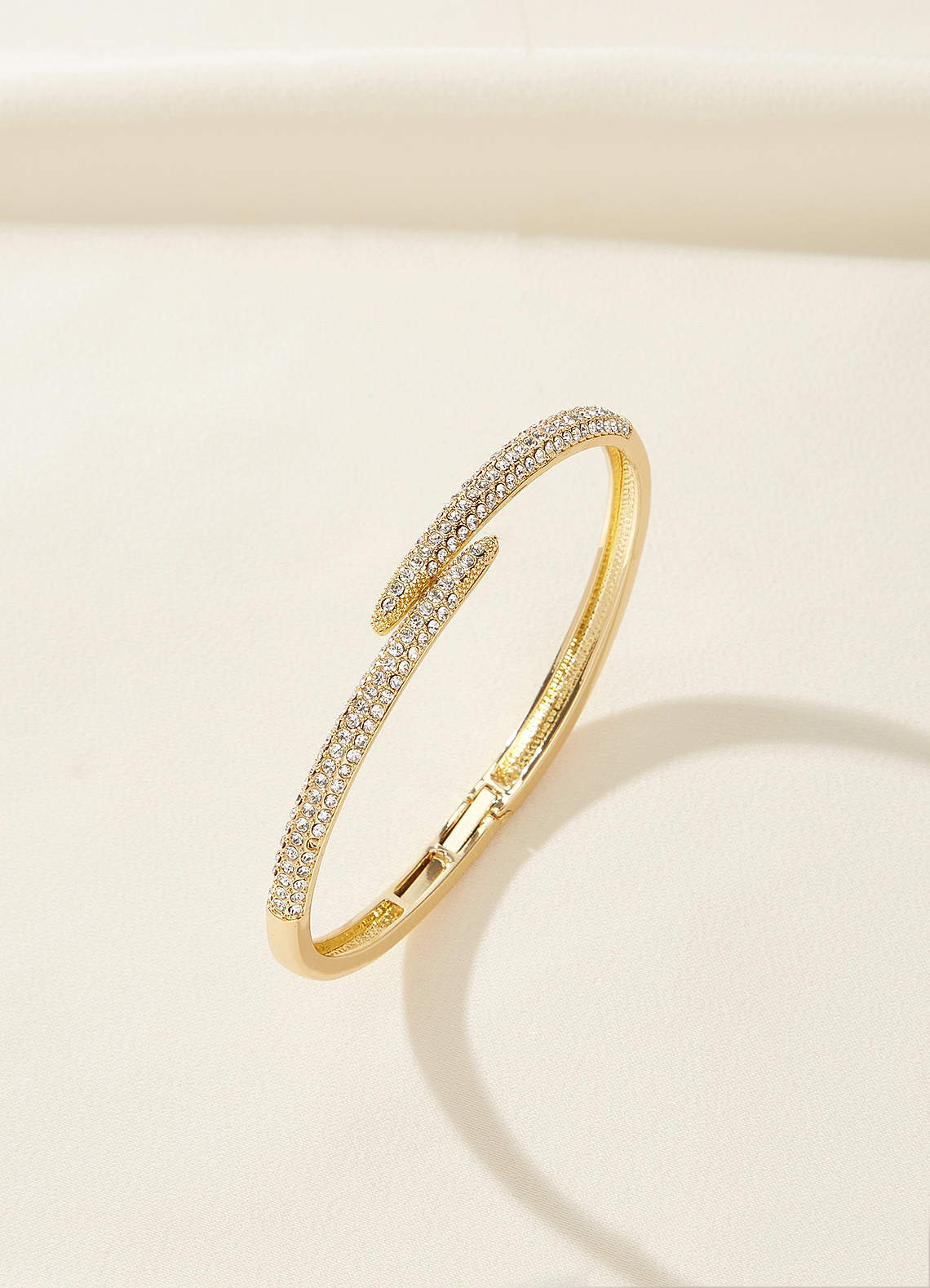 front Pavé kristal wikkelarmband