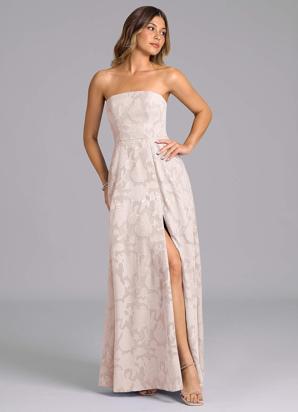 pinko dress Long slip dress with fringing