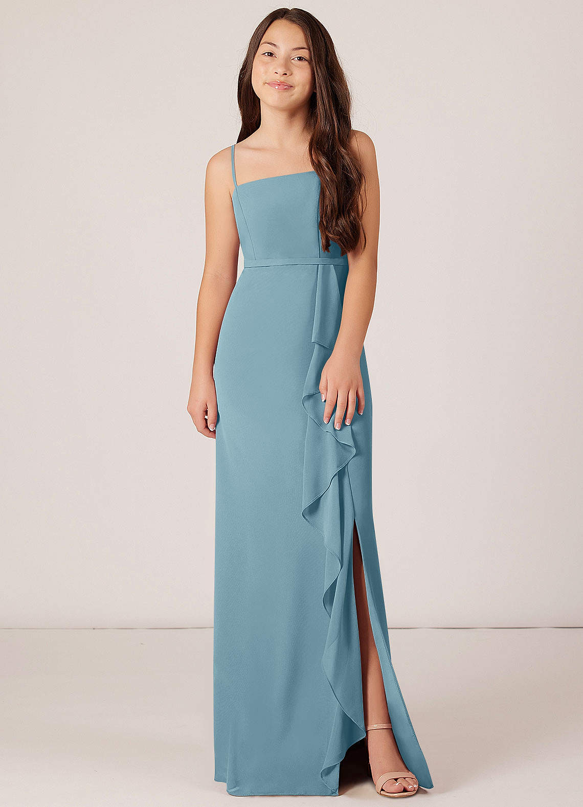 Blue junior hotsell bridesmaid dresses