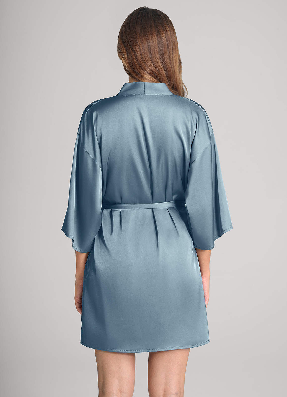 front Classic Satin Robe