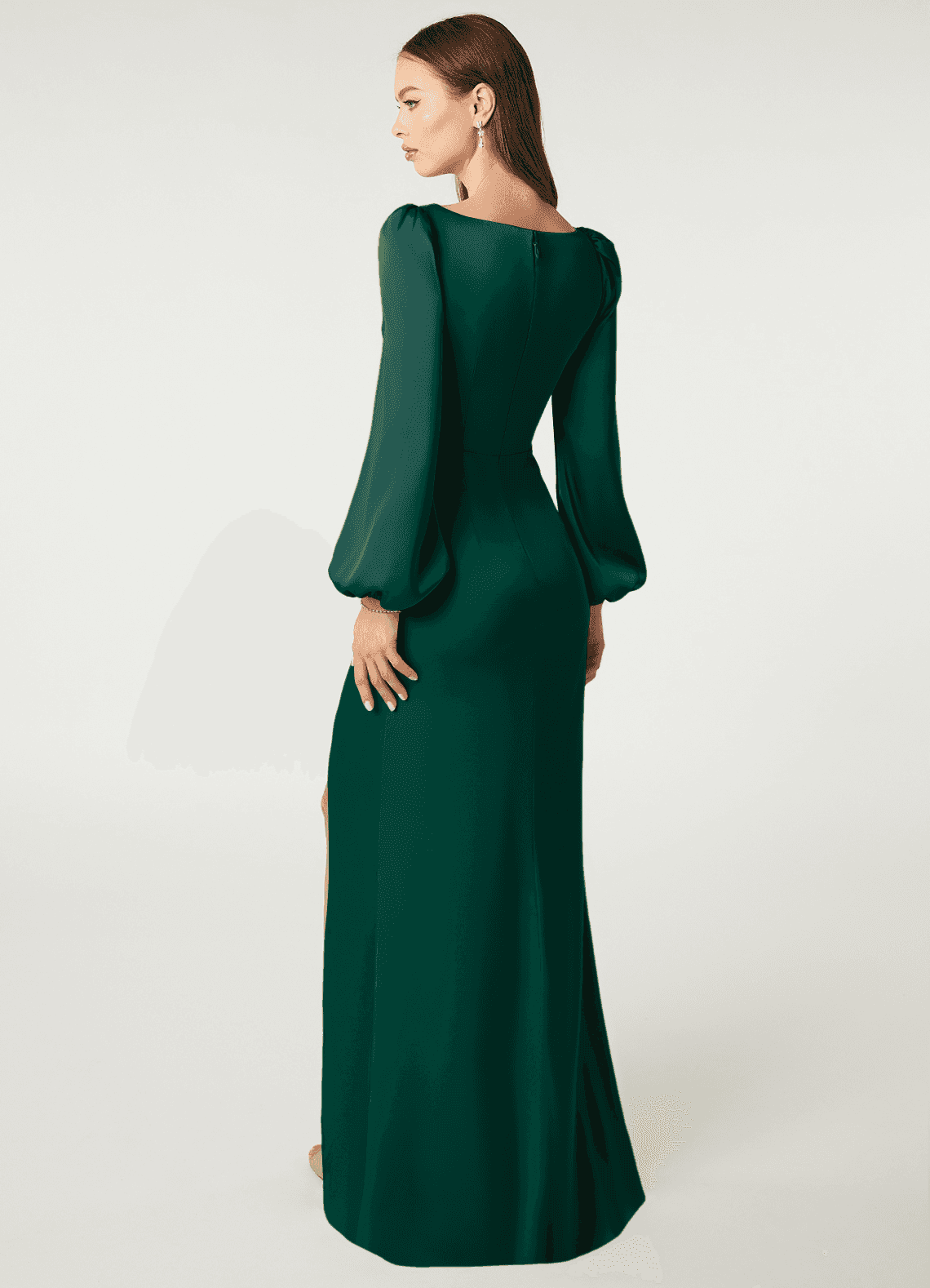 emerald satin dress long sleeve Lulus | Emerald Green Satin Long Sleeve Maxi Dress | Womens | XX-Small (Available in XS, S)