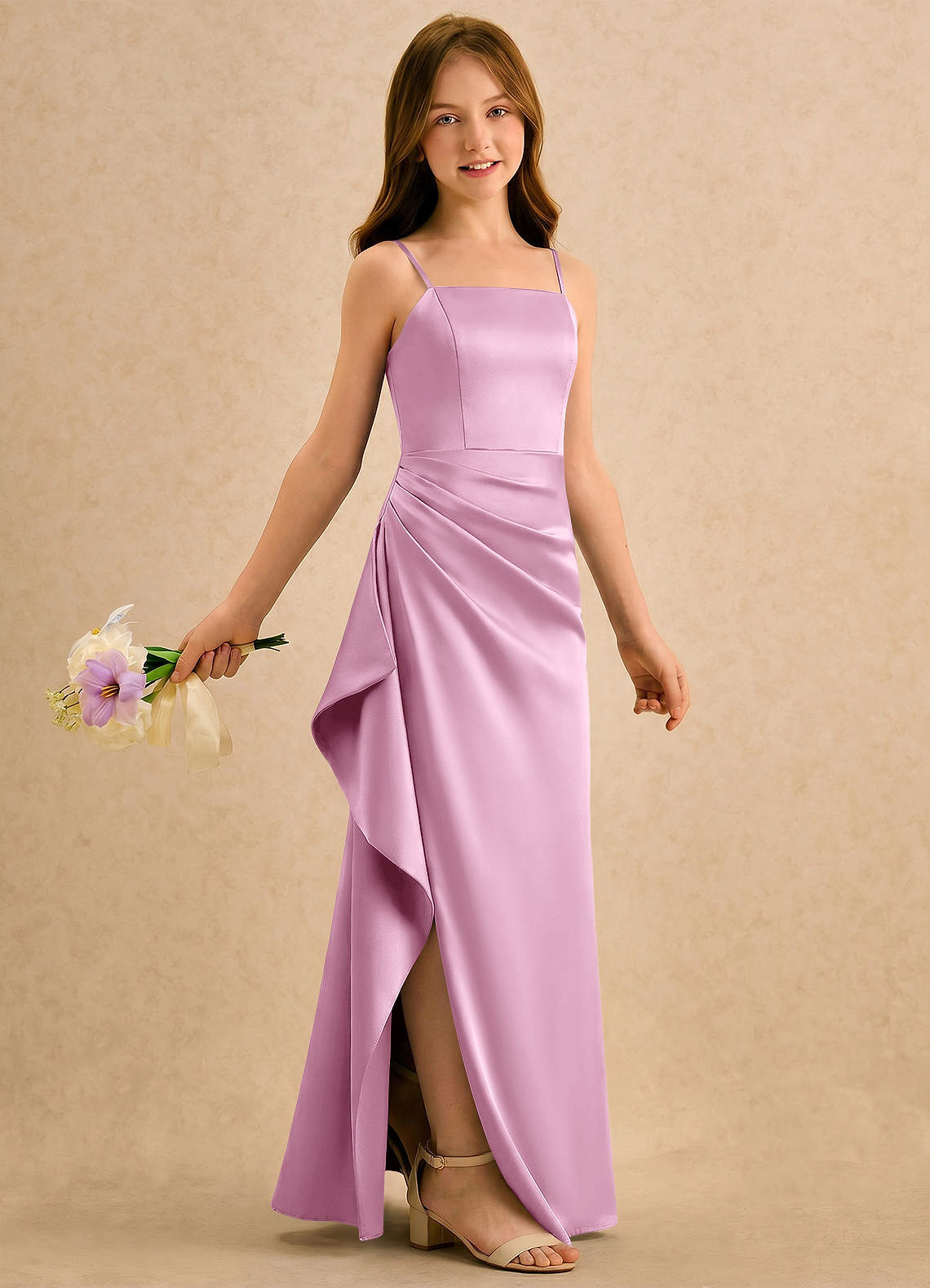 candy pink formal dress Eve Mermaid Gown- Candy Pink