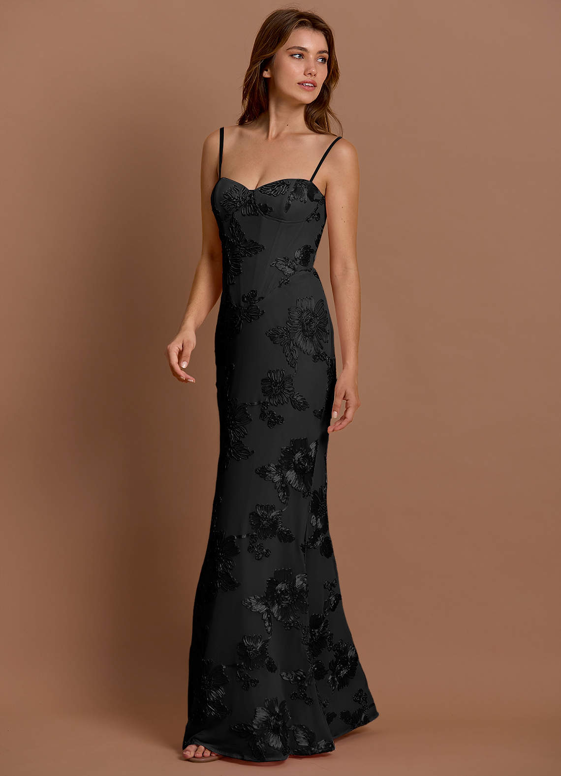 Maxi jurk Anika Zwart image4
