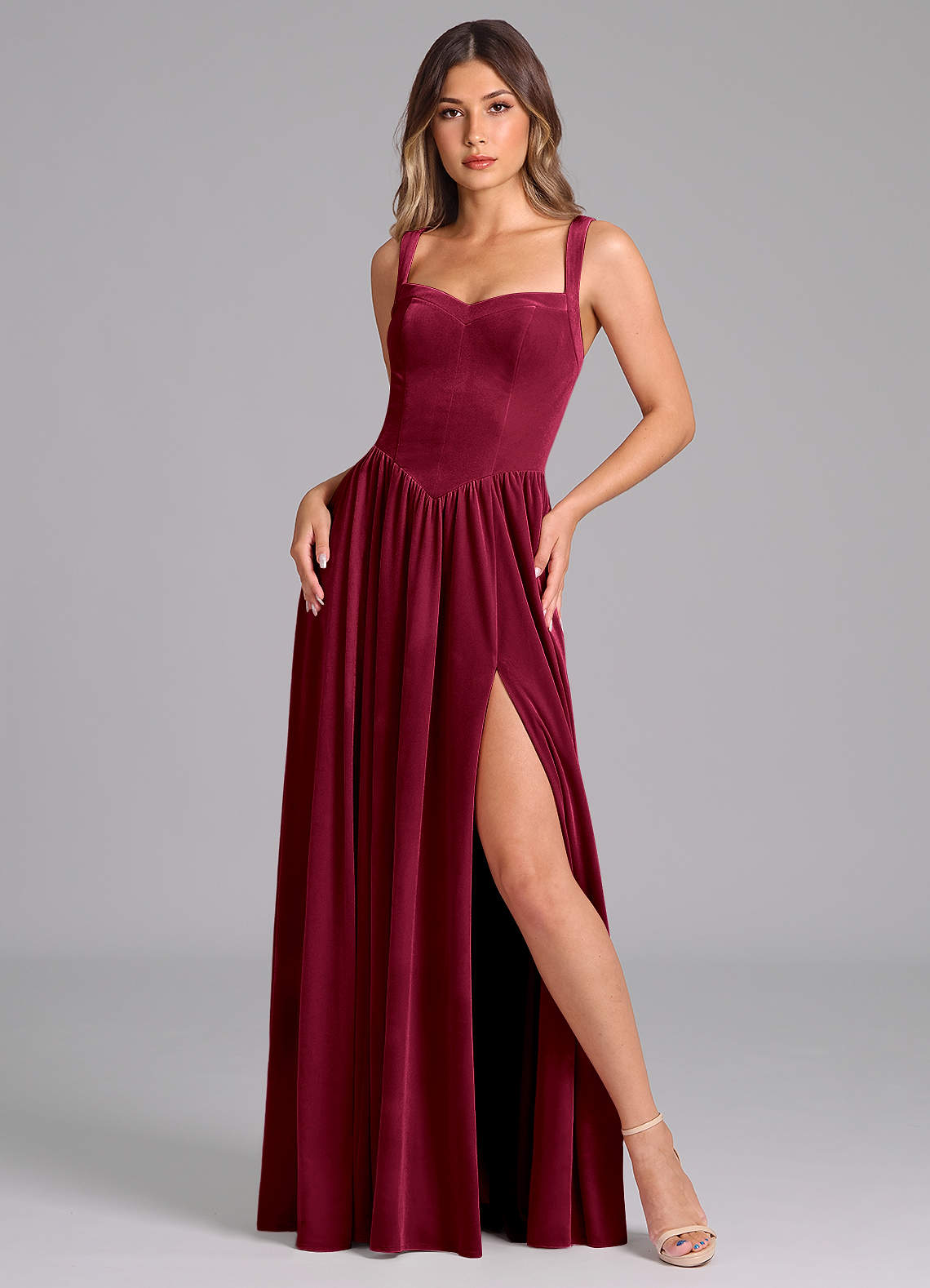 burgundy velvet lace dress Yachira Burgundy Velvet Lace Flare Sleeve Mini Dress