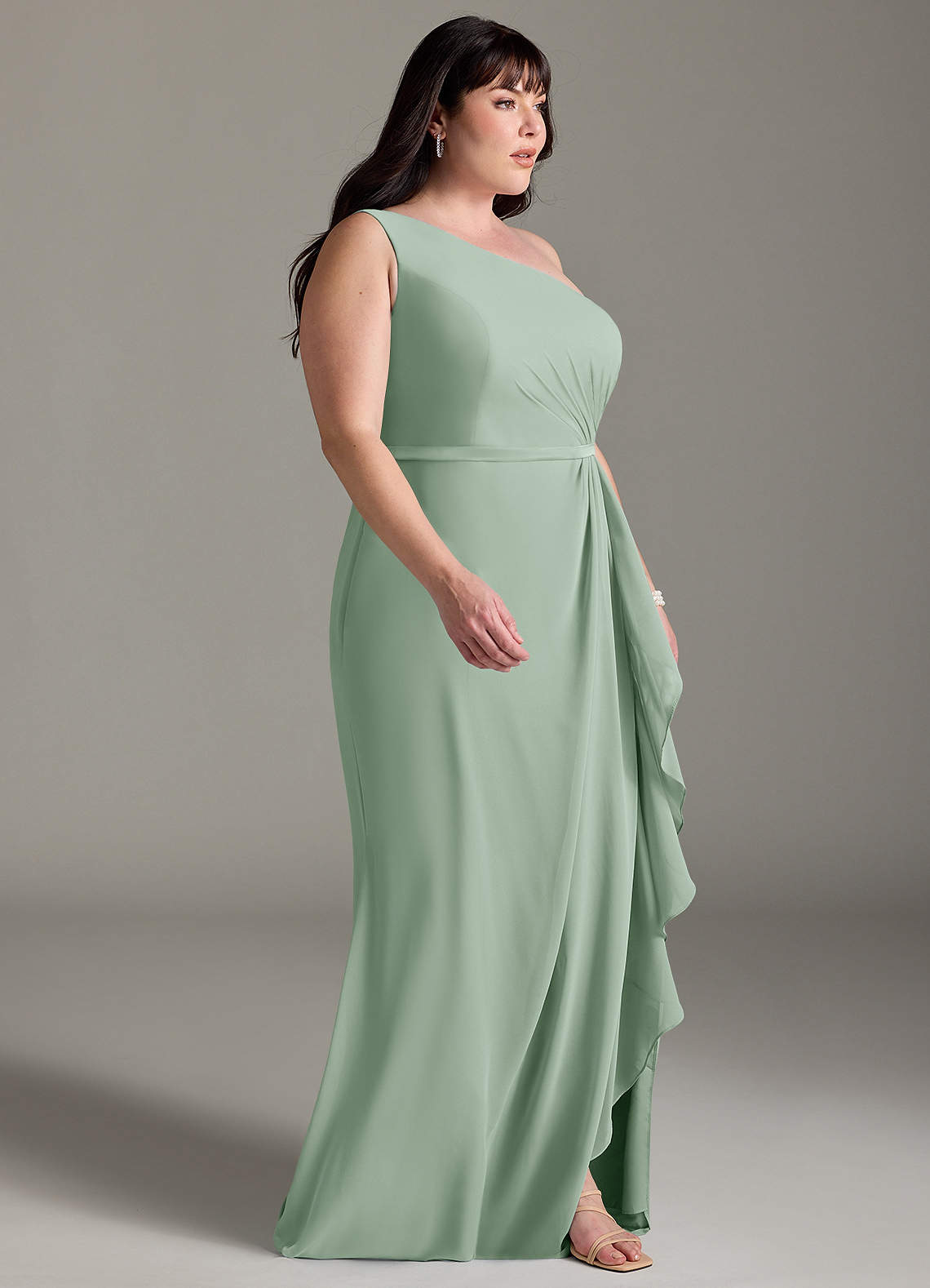 Azazie Liza Agave Bridesmaid Dresses | Azazie