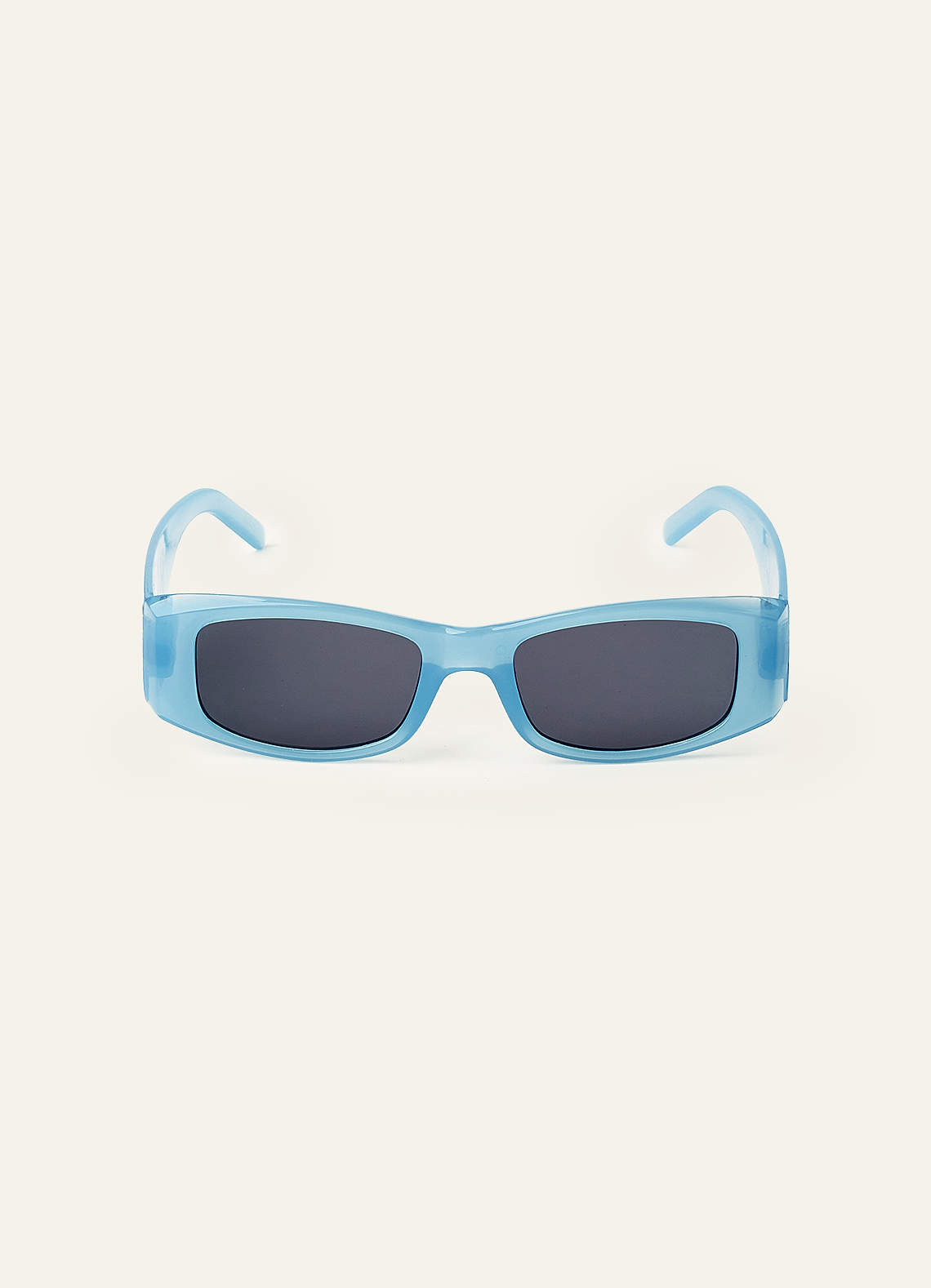 front BRIDE Letter Square Photo-Ready Sunglasses