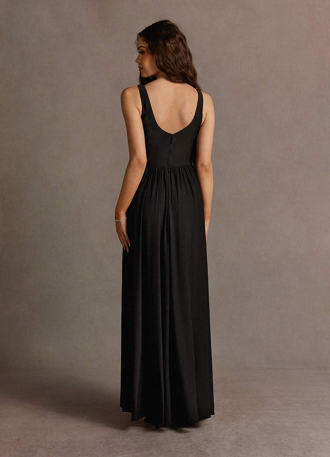 Tina Forest Green Pleated Maxi Dress Ready to Ship | Azazie CA