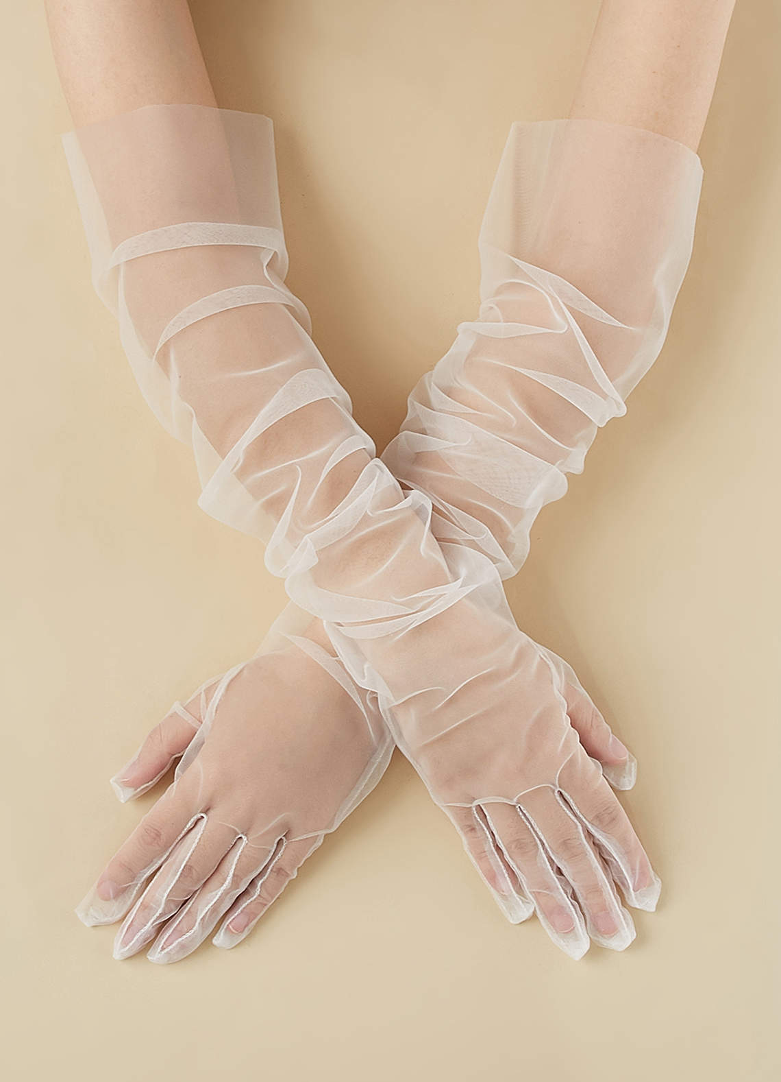 Tulle Opera Gloves