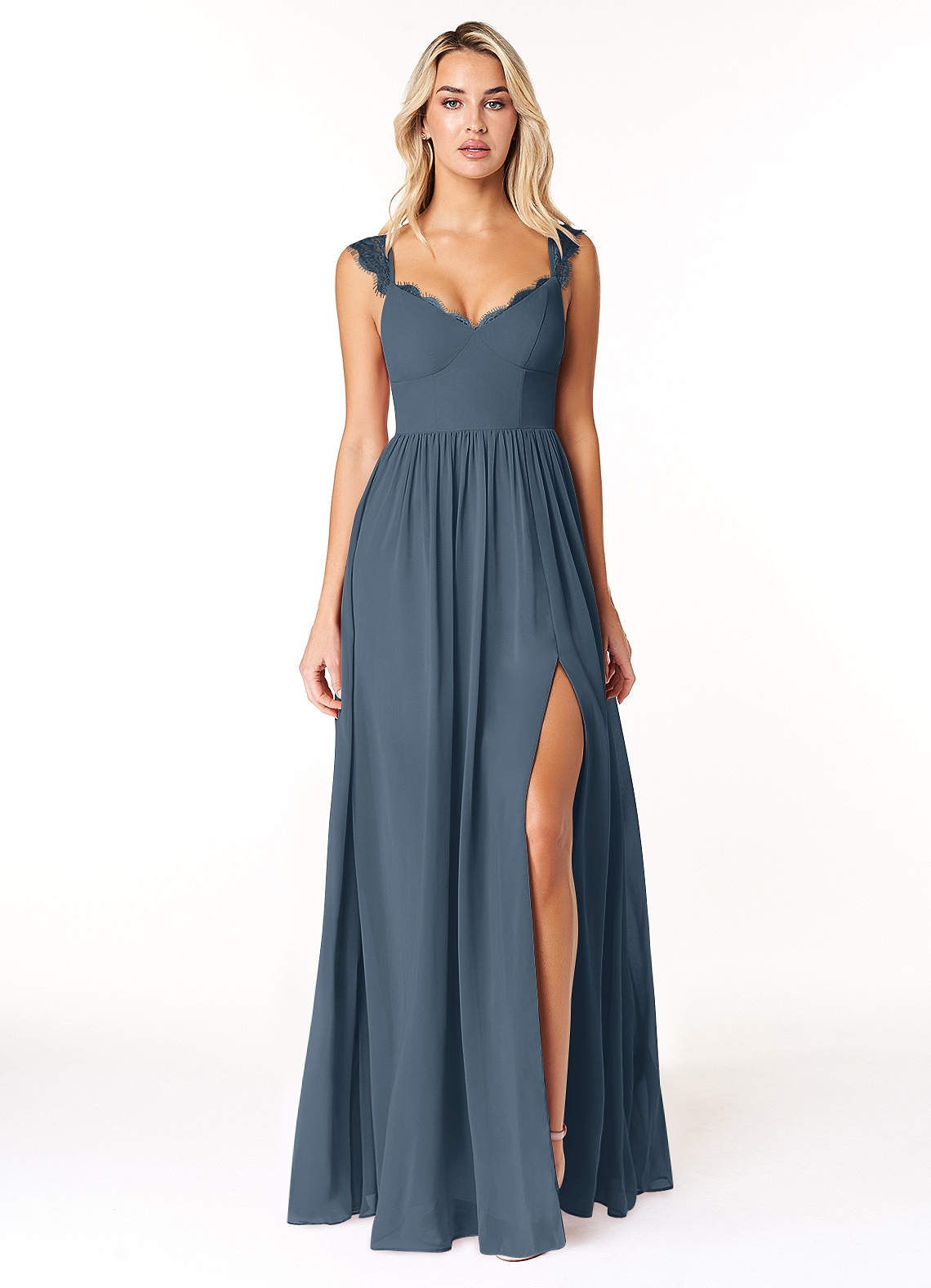 Azazie Cleobella Neptune Chiffon Bridesmaid Dresses | Azazie Azazie Cleobella Neptune Chiffon Bridesmaid Dresses | Azazie
