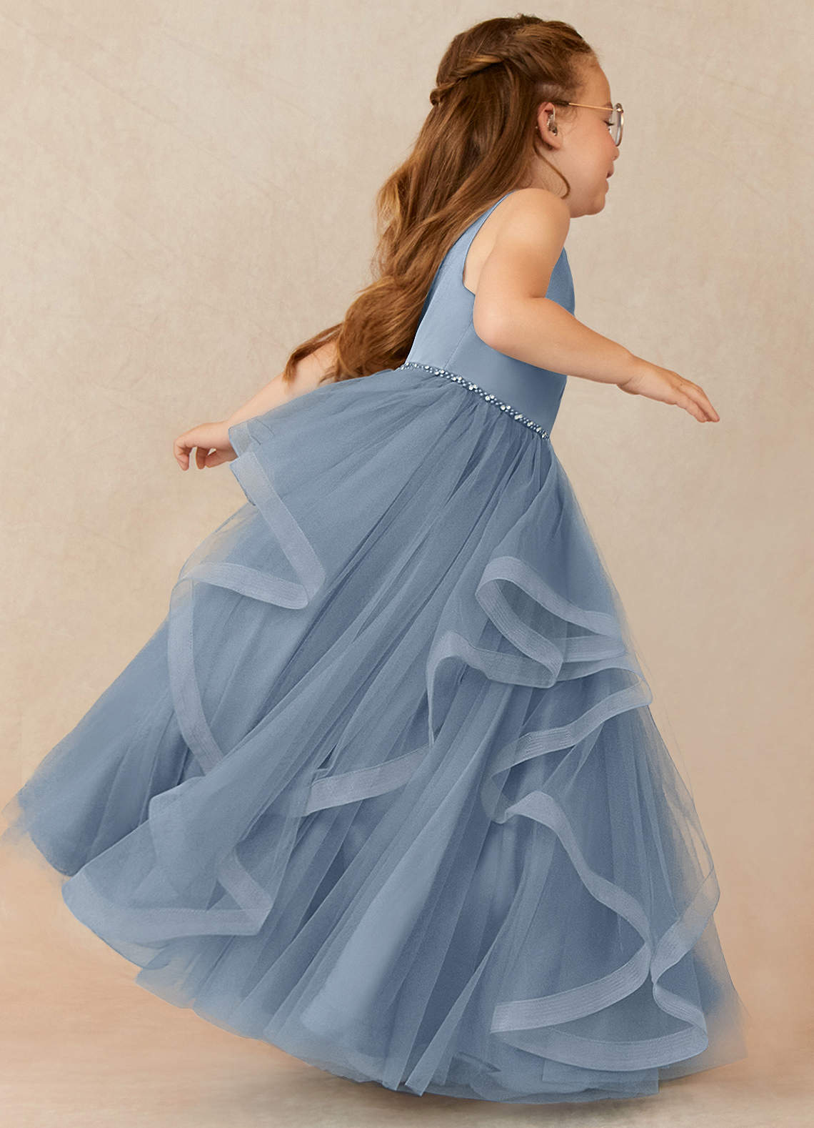 アンドレスドvolume soft tulle dress ANDRESD（アンドレスド）の「ボリュームソフトチュールドレス