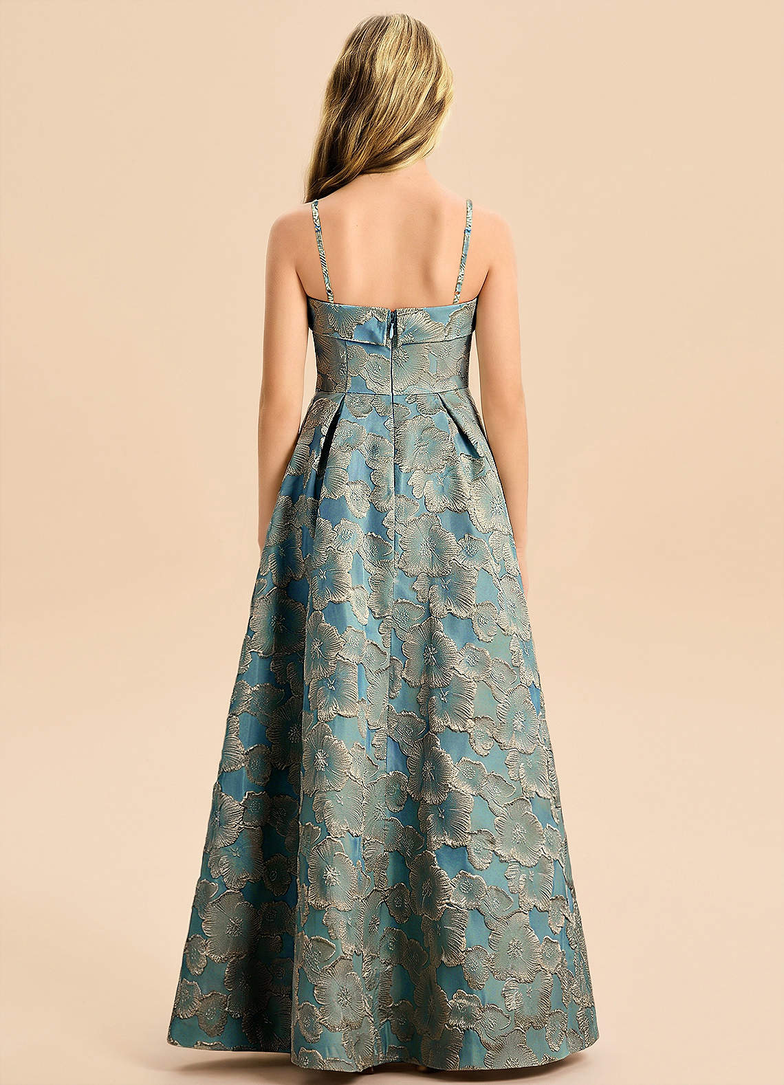 front Azazie Florentine Junior Formal Dress