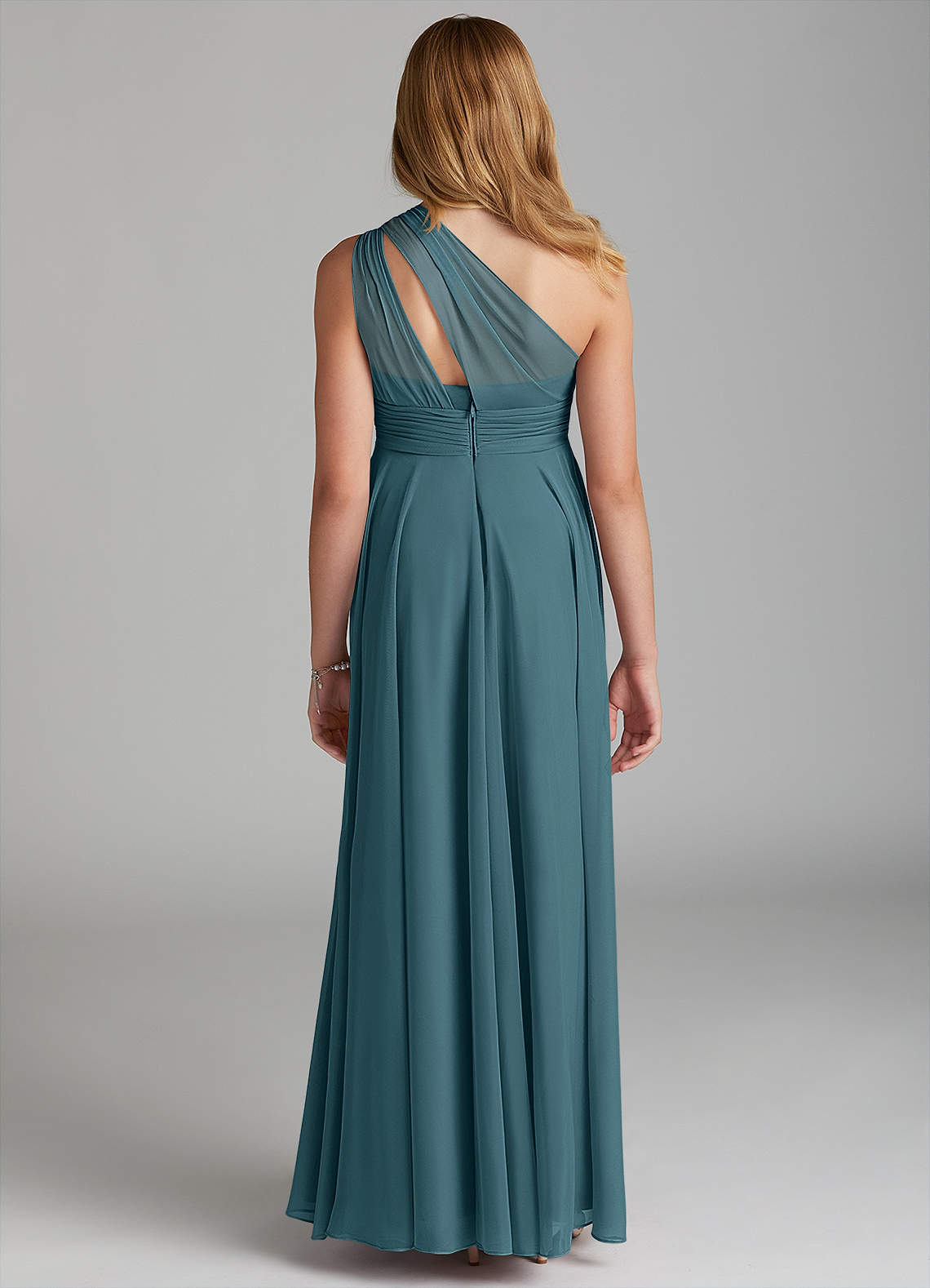 Azazie Charlize Junior Klä av A-Line i Maska image1