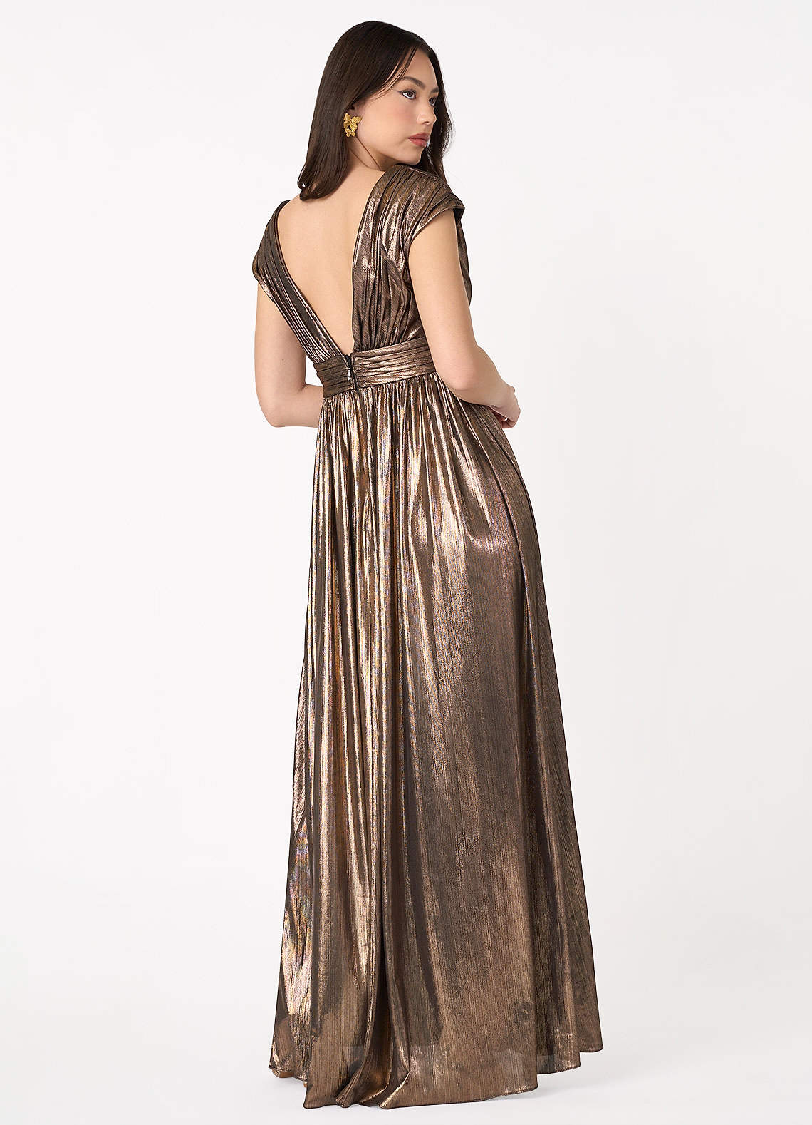cara cara brown dress Pheobe Midi Dress in Pindell Black 2