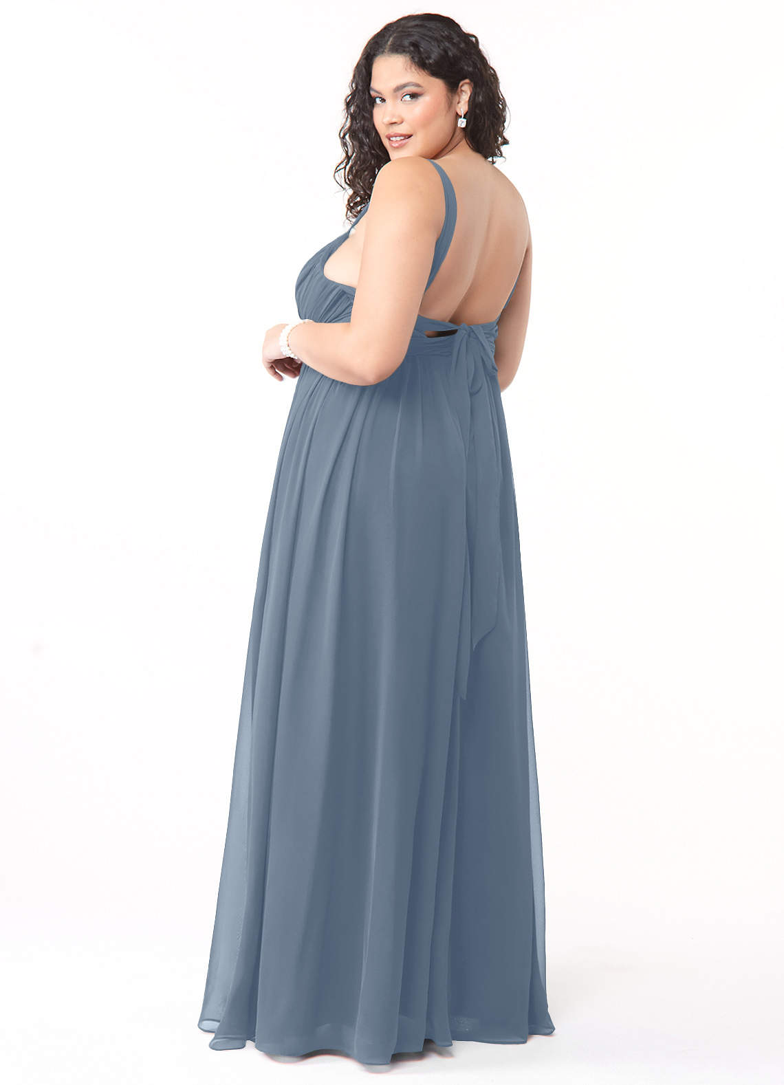 aziza bridesmaid dresses Satin Mismatch Bridesmaid Dresses Plus Size main image 0