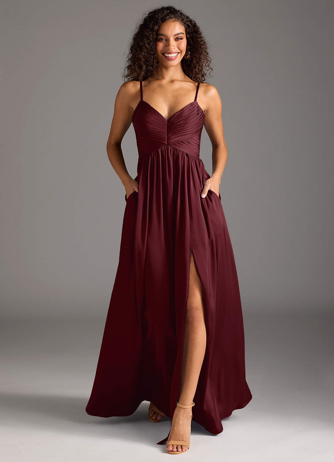 cool bridesmaid dresses Cabernet Plus Size Bridesmaid Dresses Infinity – Lisposa main image 0