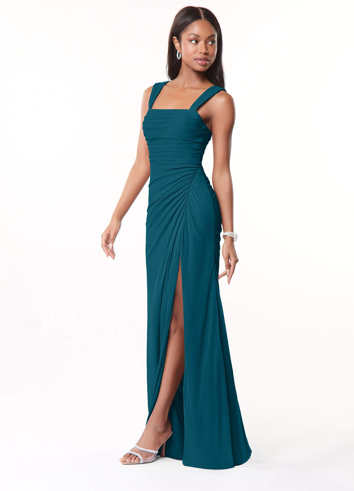 Ink Blue Azazie Jesaphine Bridesmaid Dresses | Azazie