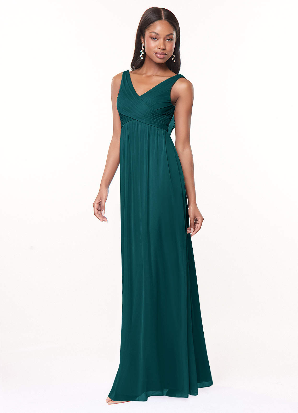 Azazie Oceana Peacock Bridesmaid Dresses Azazie