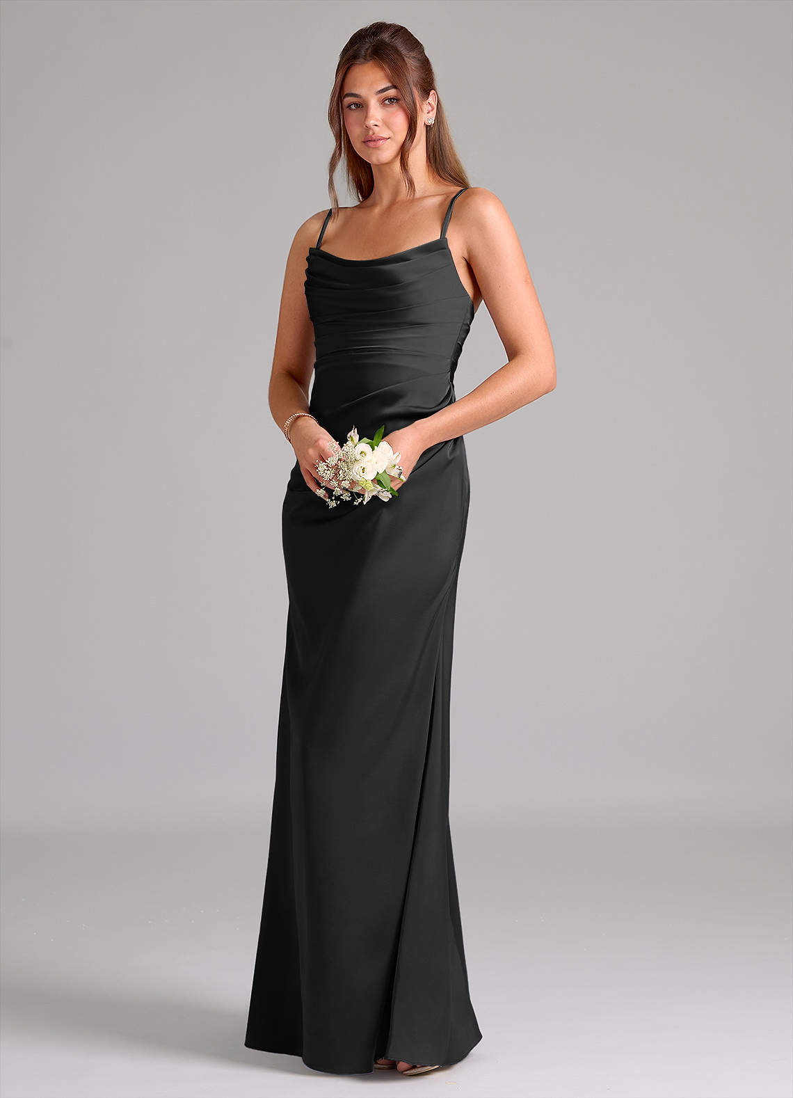 Azazie Lucille Black Bridesmaid Dresses | Azazie
