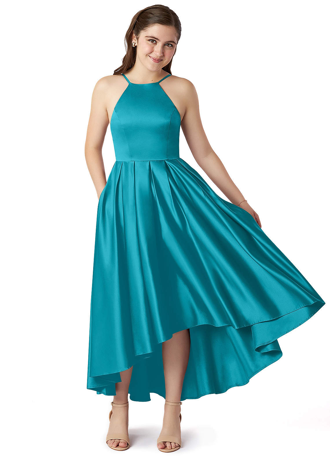 Jade Azazie Jemima JBD Junior Bridesmaid Dresses Azazie