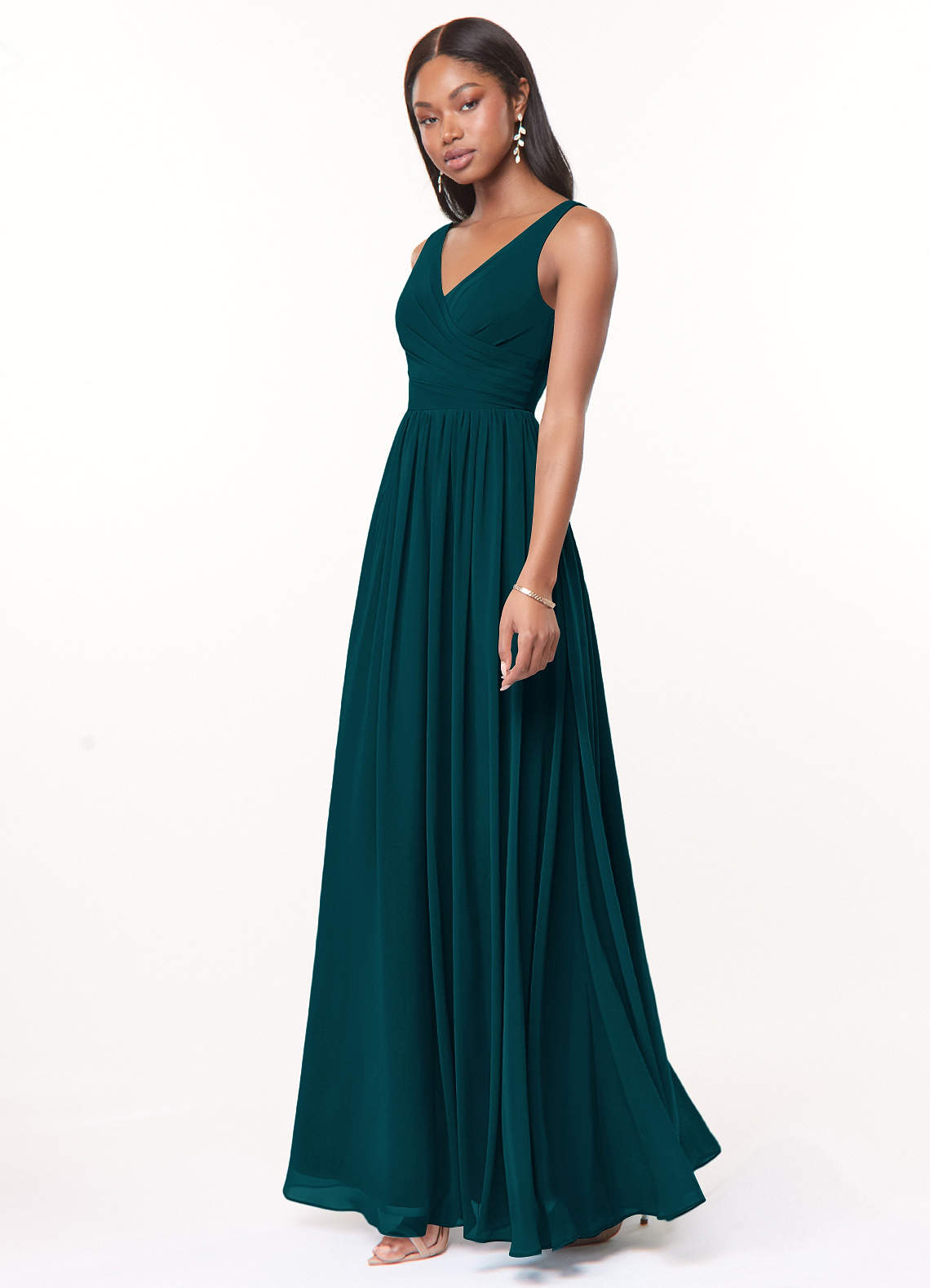 Pine Azazie Keyla Bridesmaid Dresses | Azazie