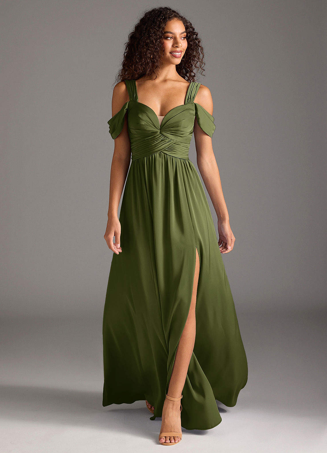 Olive Green Bridesmaid New Season Bridesmaid Dresses David's