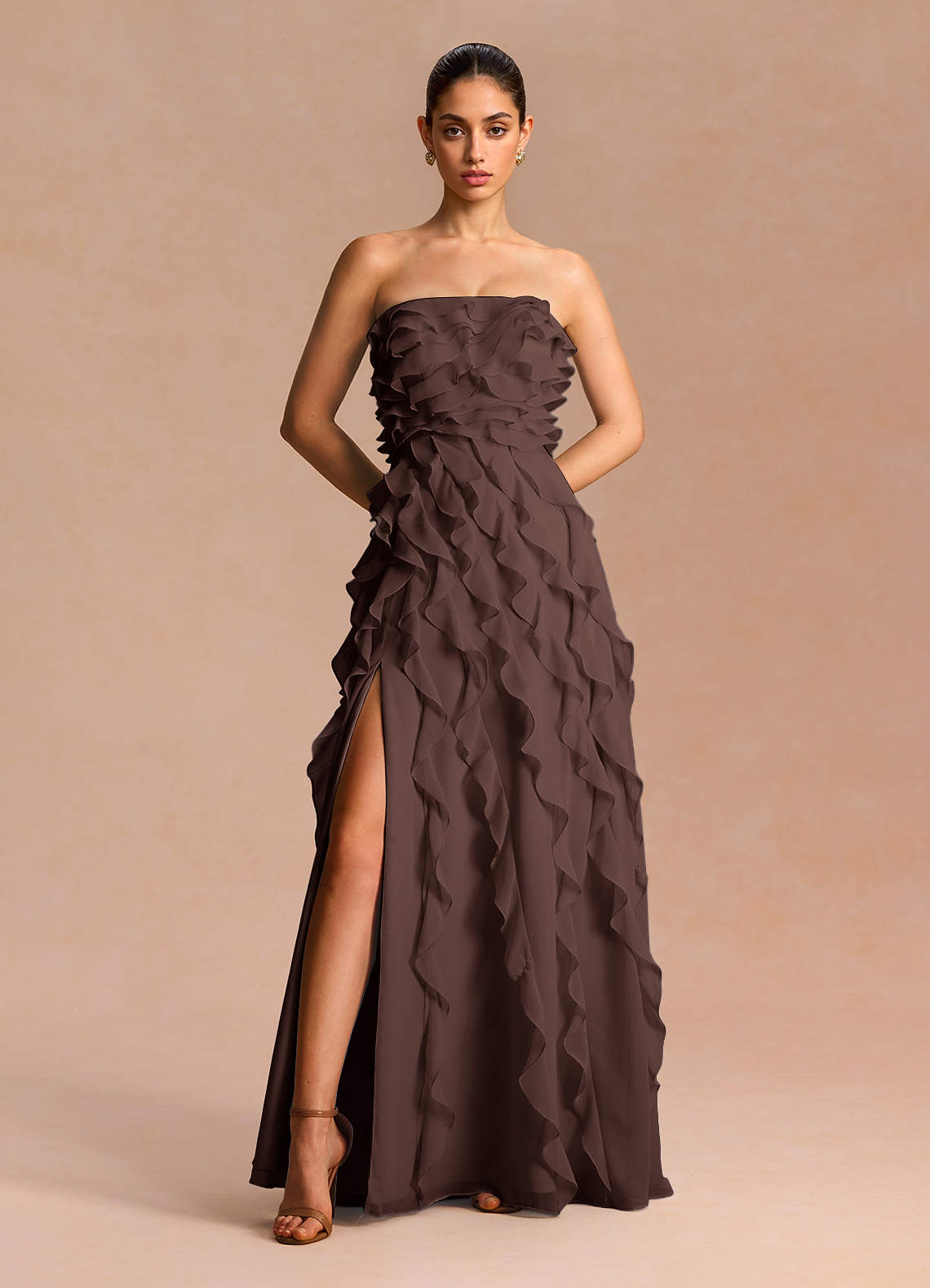 Ione Truffle Maxi Dress