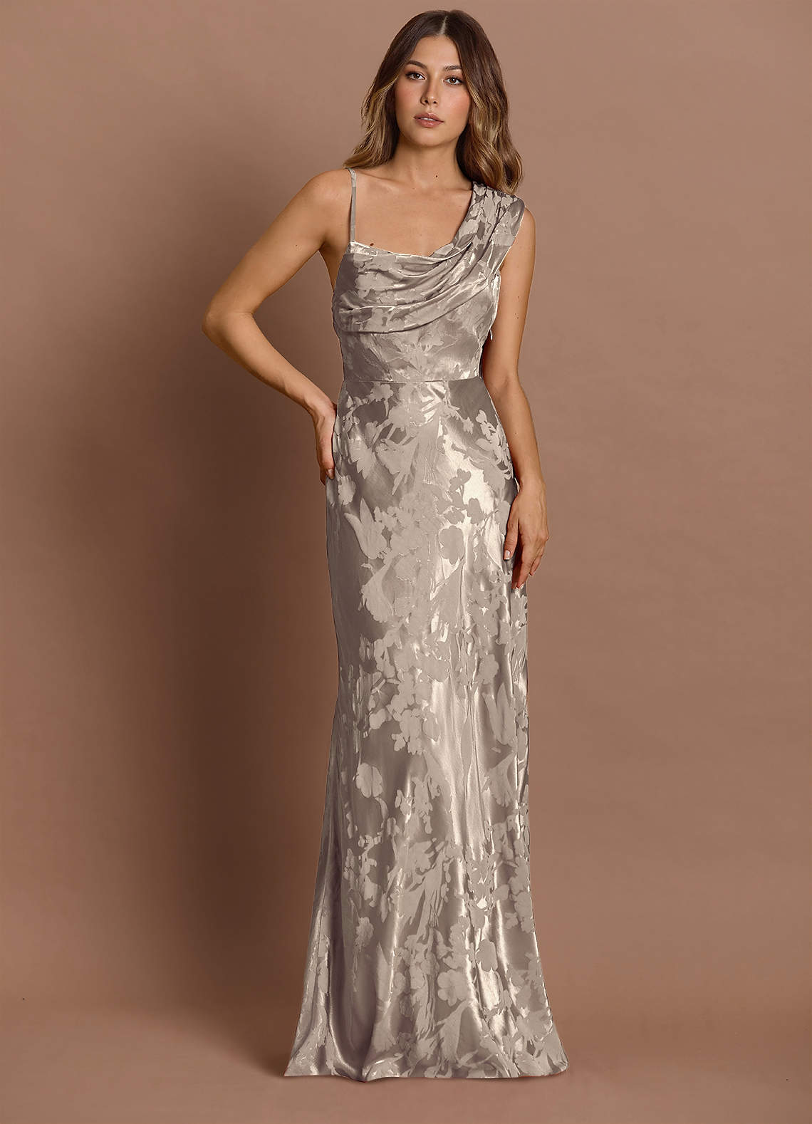 Maxi jurk Briseis Platina image1