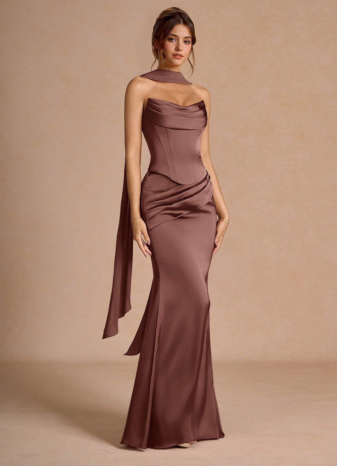 suknia Mokka Coco Maxi Sorrel image2