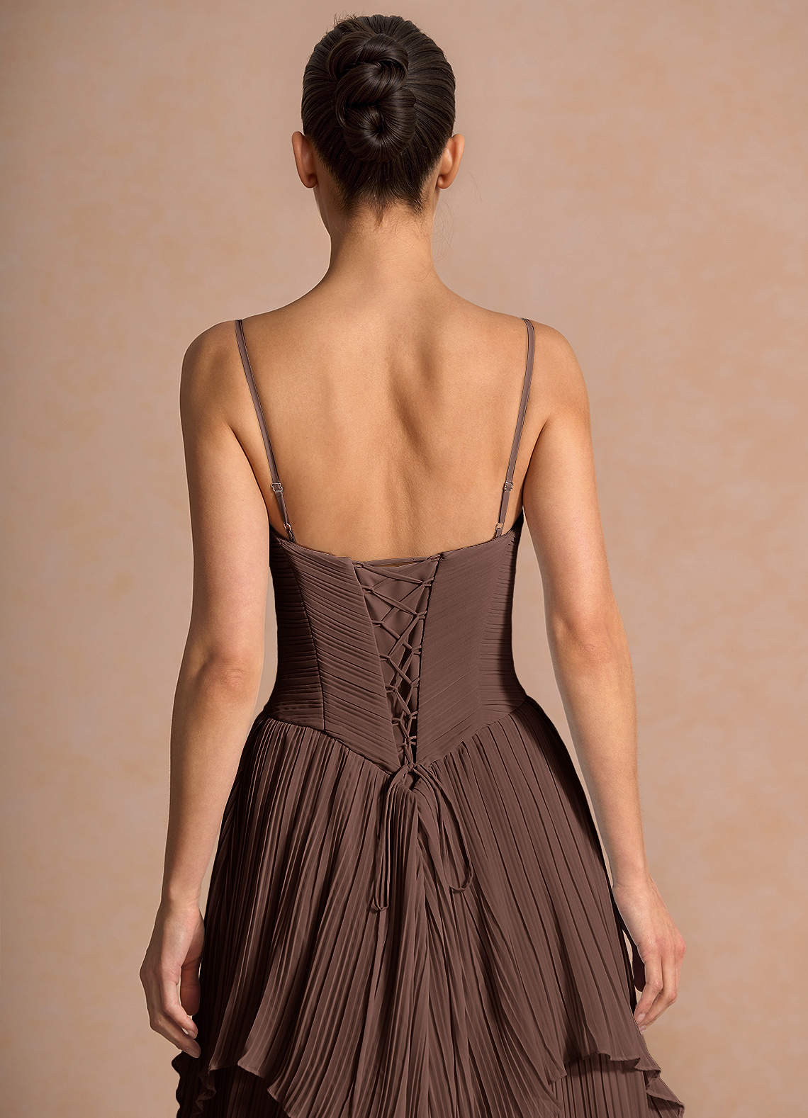 Kerensa Truffle Maxi Dress | Azazie CA
