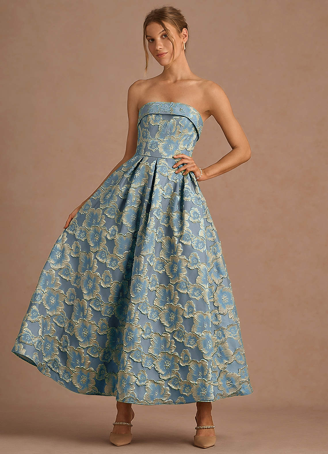Kleid Florentine Blauer See image1
