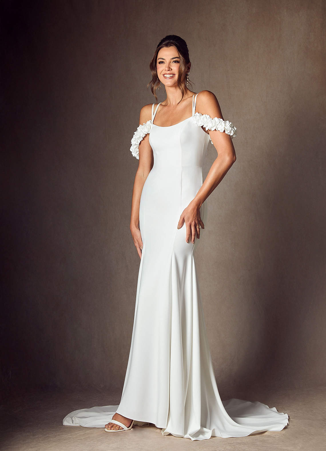 chinese dress ladies Casablanca Bridal 2481 Jolie Lace Wedding Dress Mermaid A Line Ball Gown Strapless Overskirt 8 / SBNIS