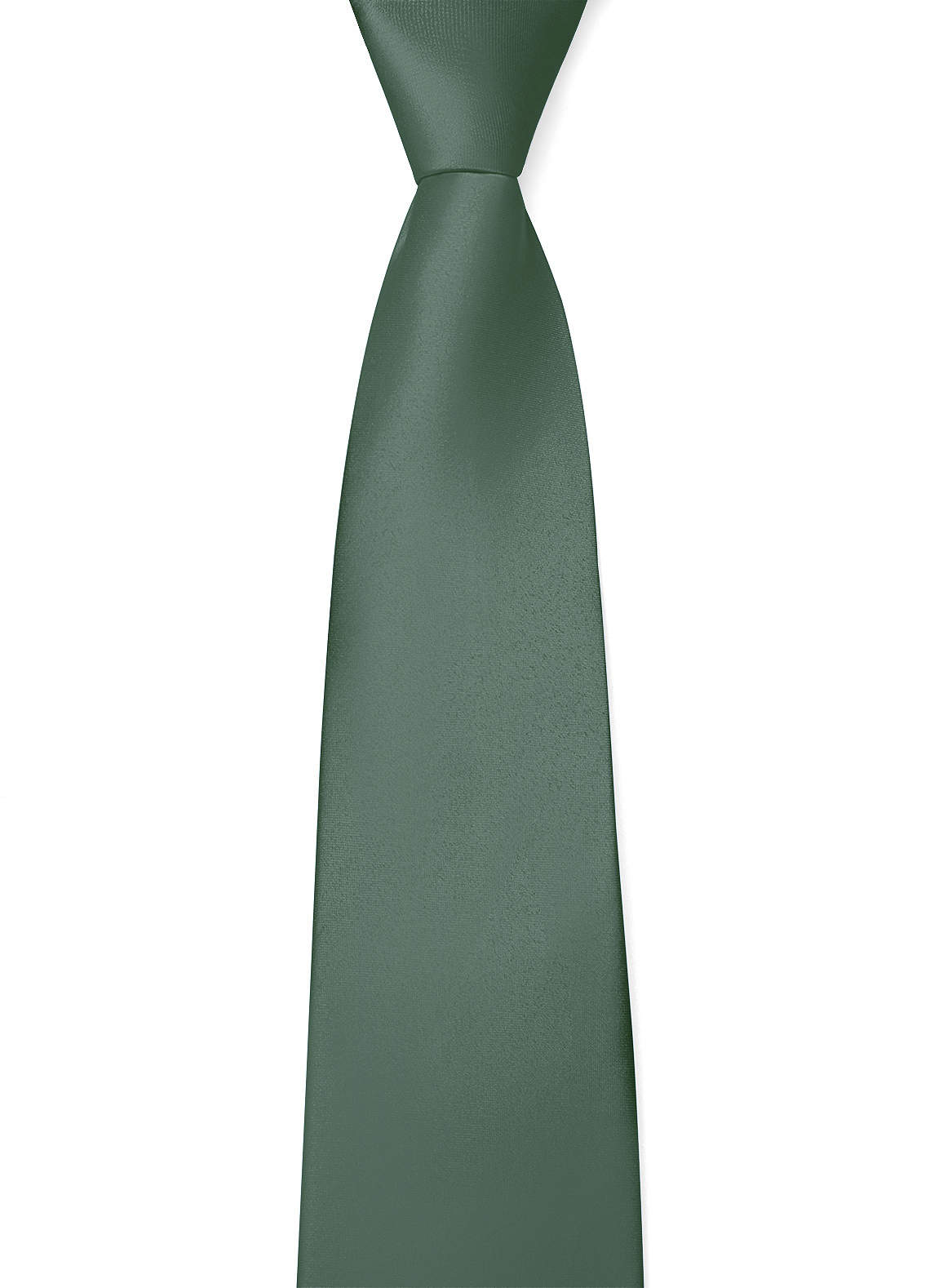 front Matte Satin Wide Tie