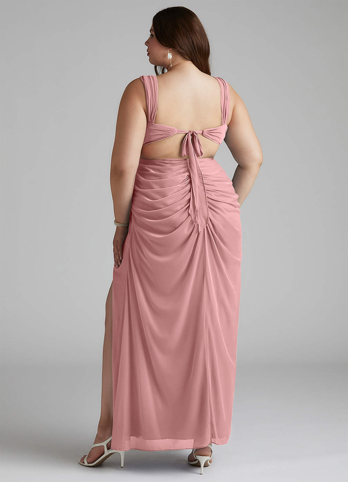 Azazie Jesaphine Dusty Rose Bridesmaid Dresses | Azazie