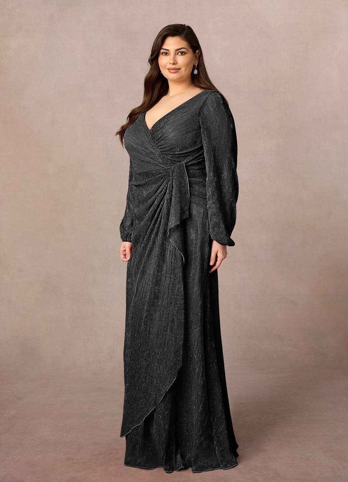 metallic mesh dress Jluxlabel Women's Metallic Mesh Maxi Dress