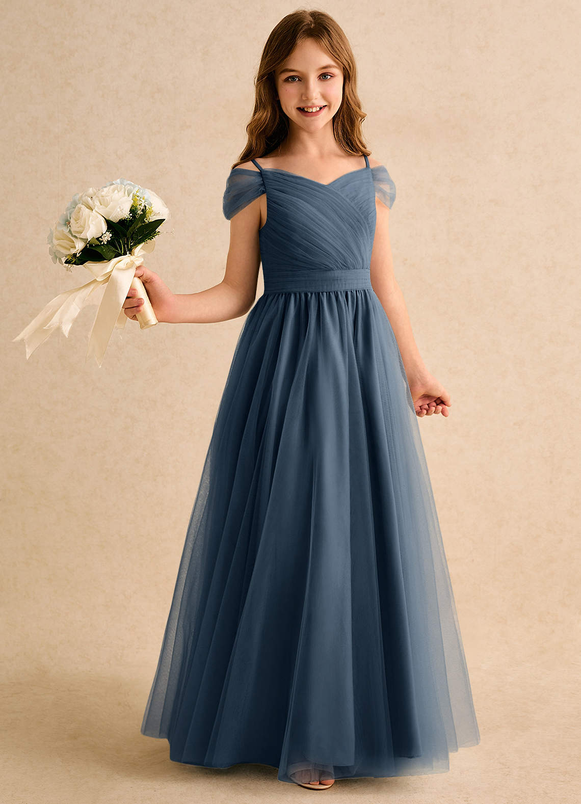 girls fancy dresses Azazie Yuna Girls Formal