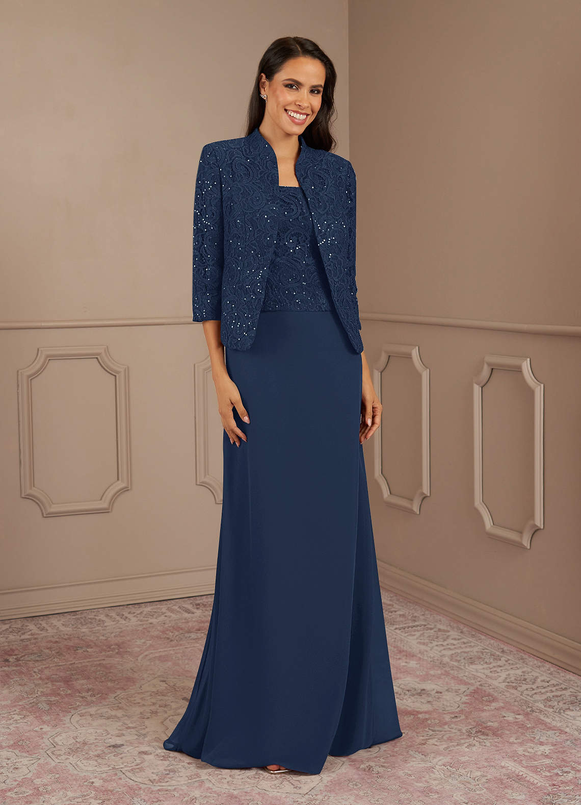 mother of the bride dresses navy