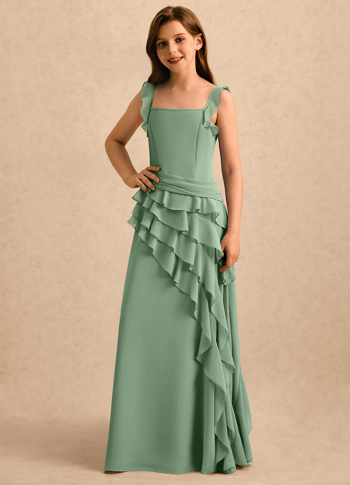 chocolate brown lace bridesmaid dresses Bridesmaids A-Line V-Neck Spaghetti Straps Ruched Chiffon Dresses With Slit olive midi dress Color:Custom Color ( Add a note to your order） line silhouette is perfect Black hoco dress from