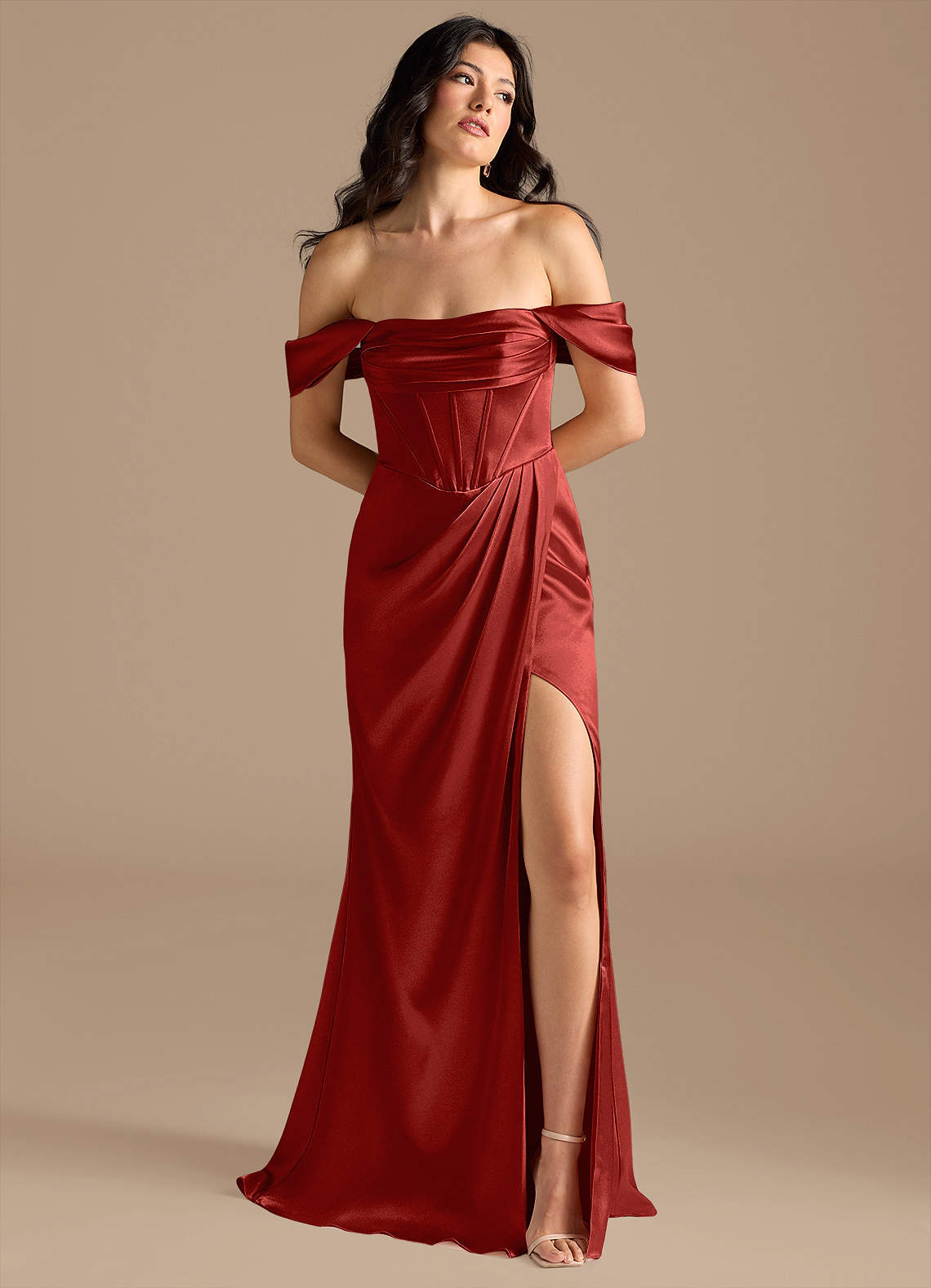 Lynden Rust Maxi Dress image1