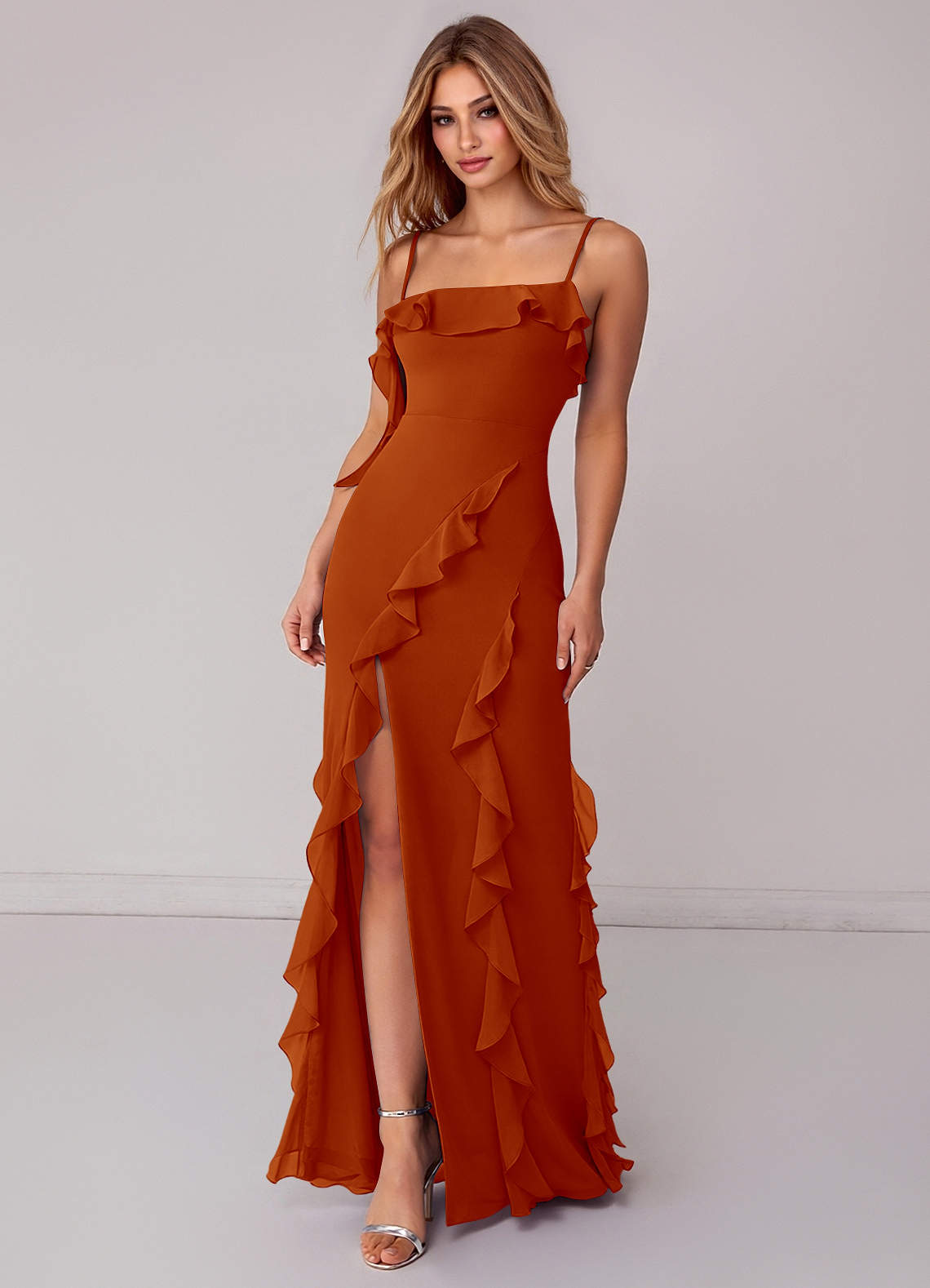 paprika bridesmaid dresses Azazie Bailey Bridesmaid Dress Paprika A16