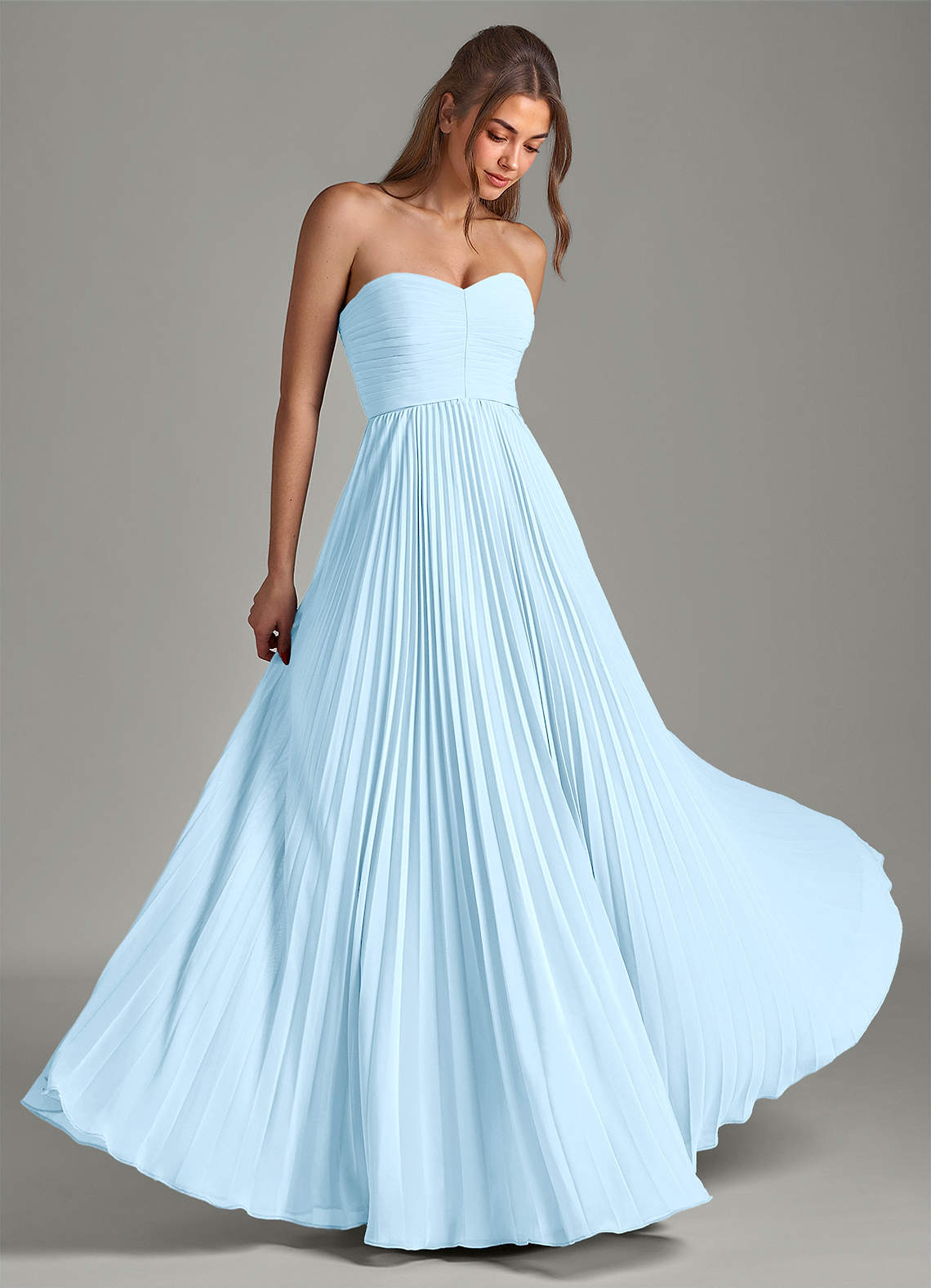 Azazie Chiana Ready to Ship Sky Blue Chiffon Bridesmaid Dresses | Azazie Azazie Chiana Ready to Ship Sky Blue Chiffon Bridesmaid Dresses | Azazie