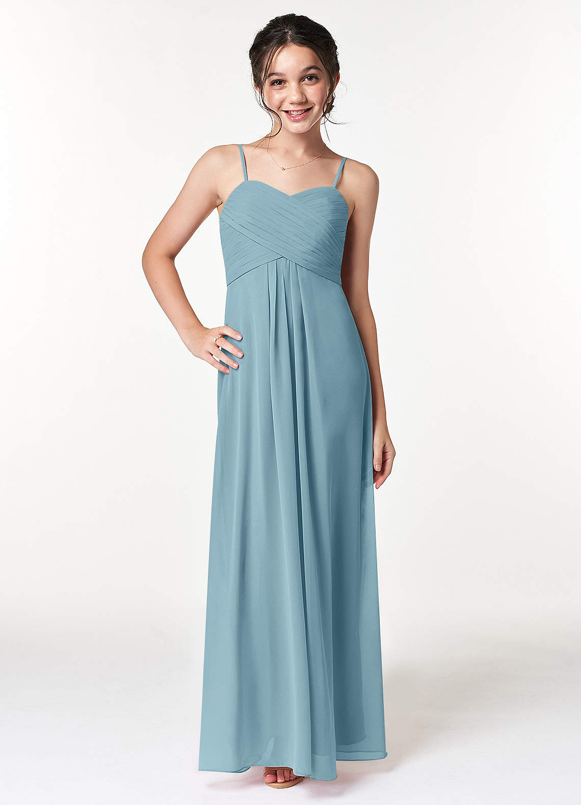 Azazie blue bridesmaid outlet dresses