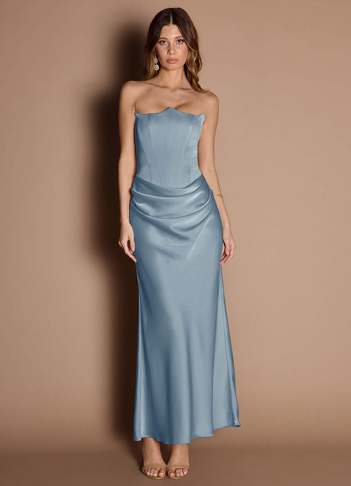 Kleid Trinity Puderblau image1