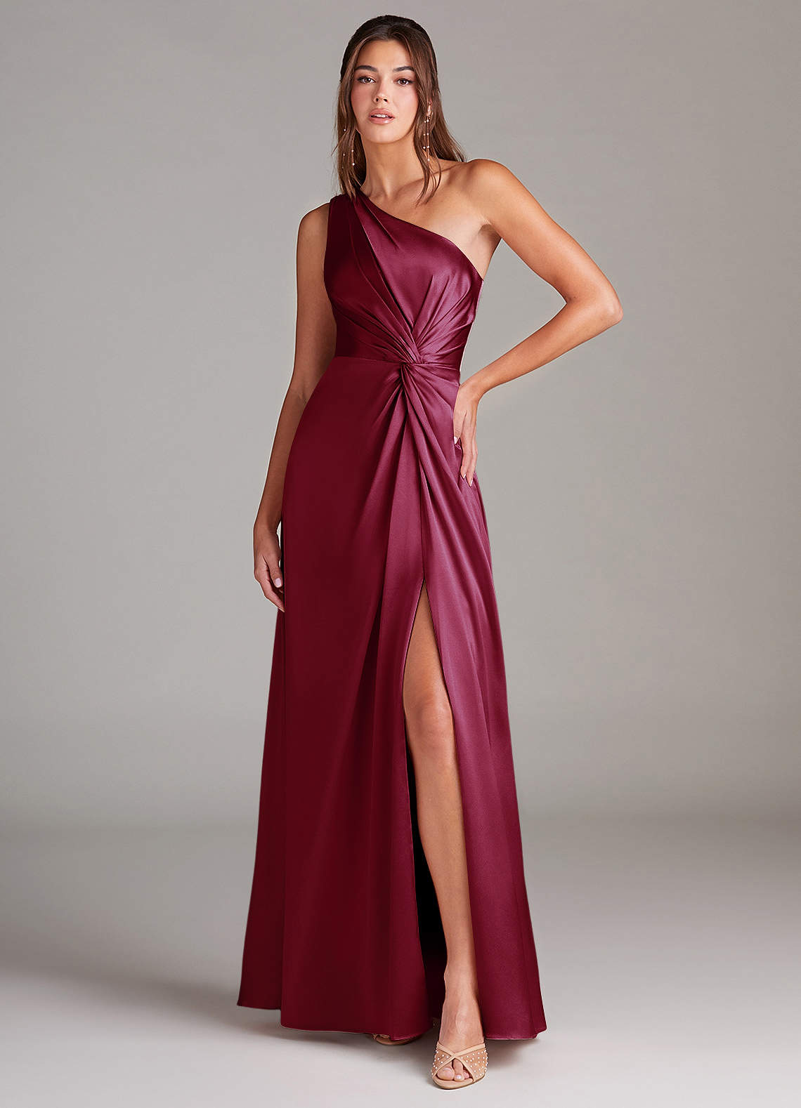 Brooke Merlot Robe longue image1
