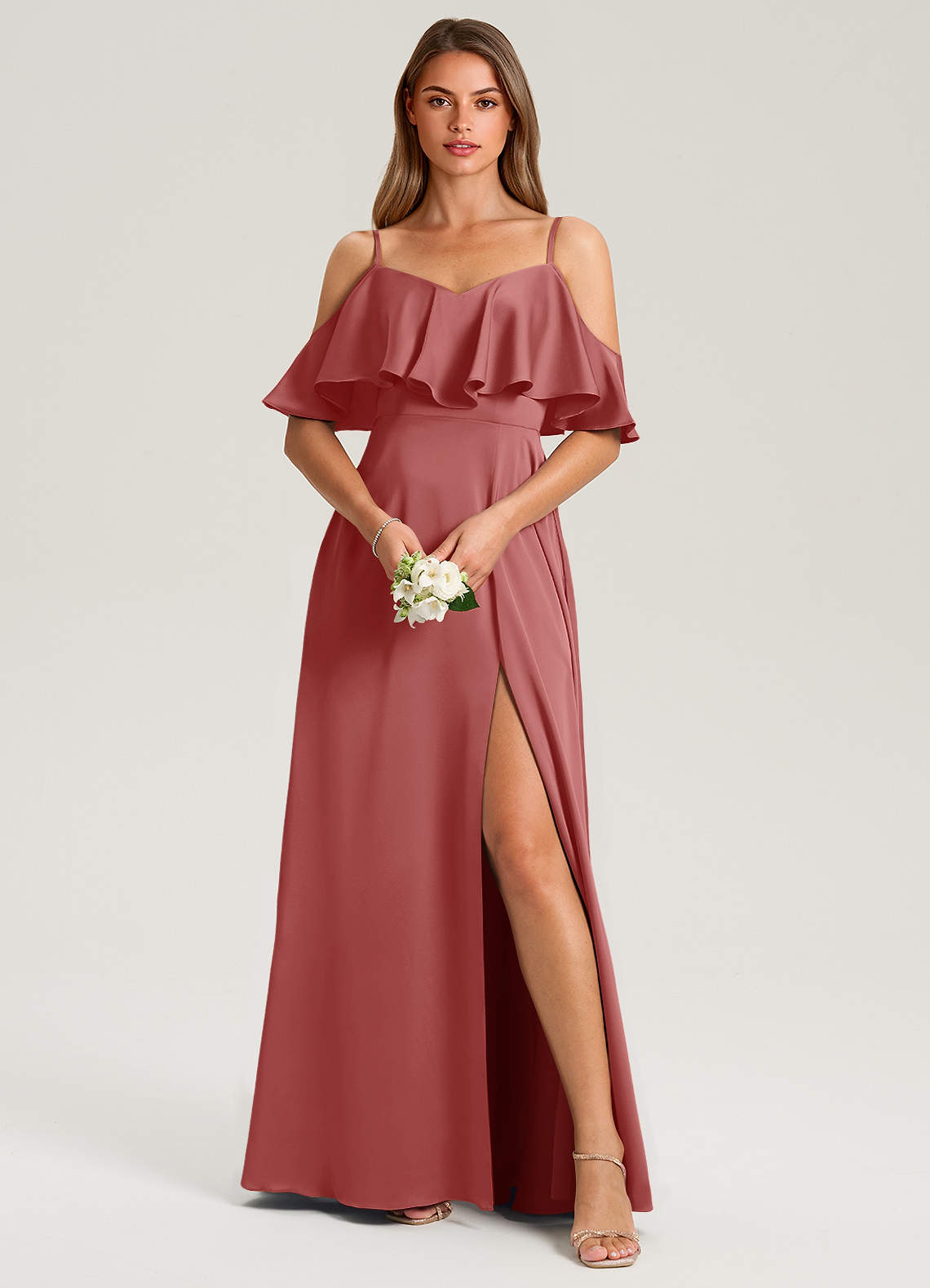 vintage rose pink bridesmaid dresses 1980s Vintage Rose Pink Flowy Bridesmaid/Formal Floor Length Dress