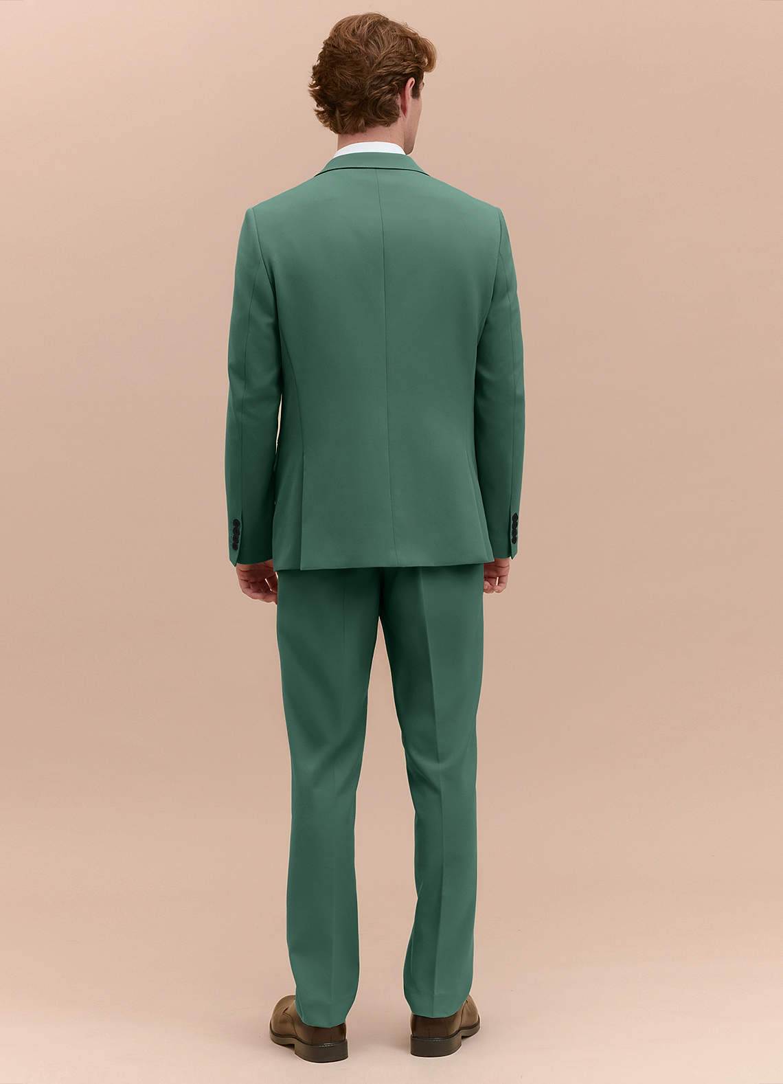 front James Eucalyptus Structured Stretch Suit