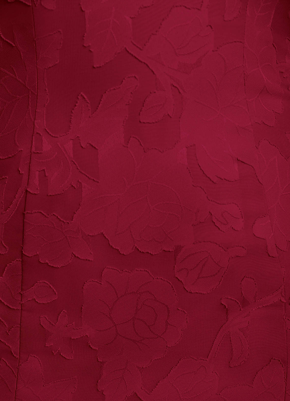 Azazie Flossie Mother of the Bride Dresses Burgundy A-Line Pleated Chiffon Dress image7
