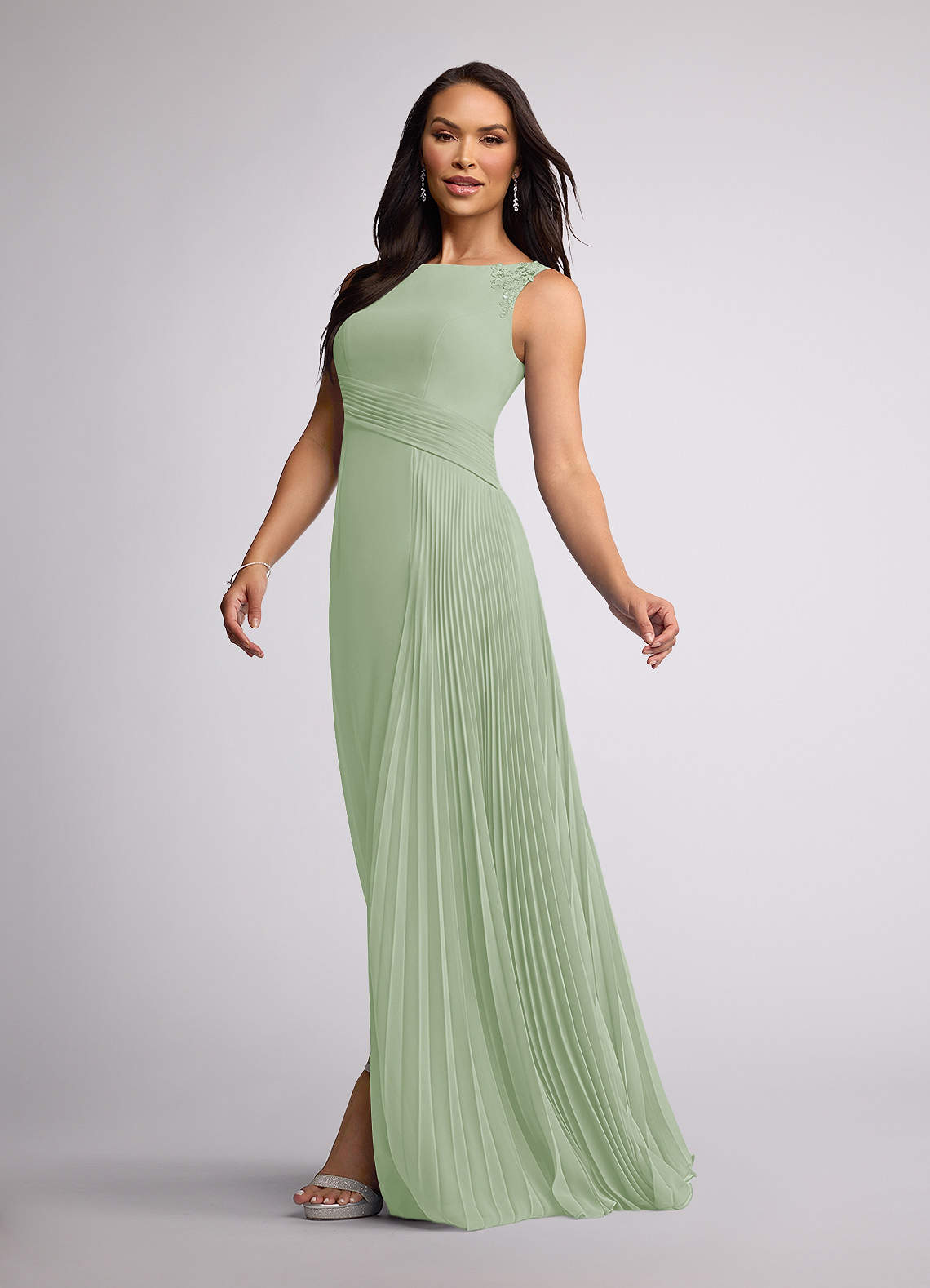 green emerald velvet dress Moonlight Valletta Dress